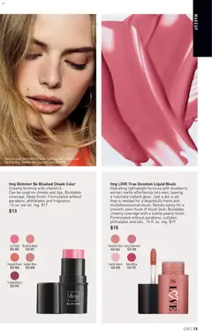 Preview of Avon weekly ads valid from 17.06.2026 | Page: 73 | Products: Vitamin, Fragrance, Blush, Peach