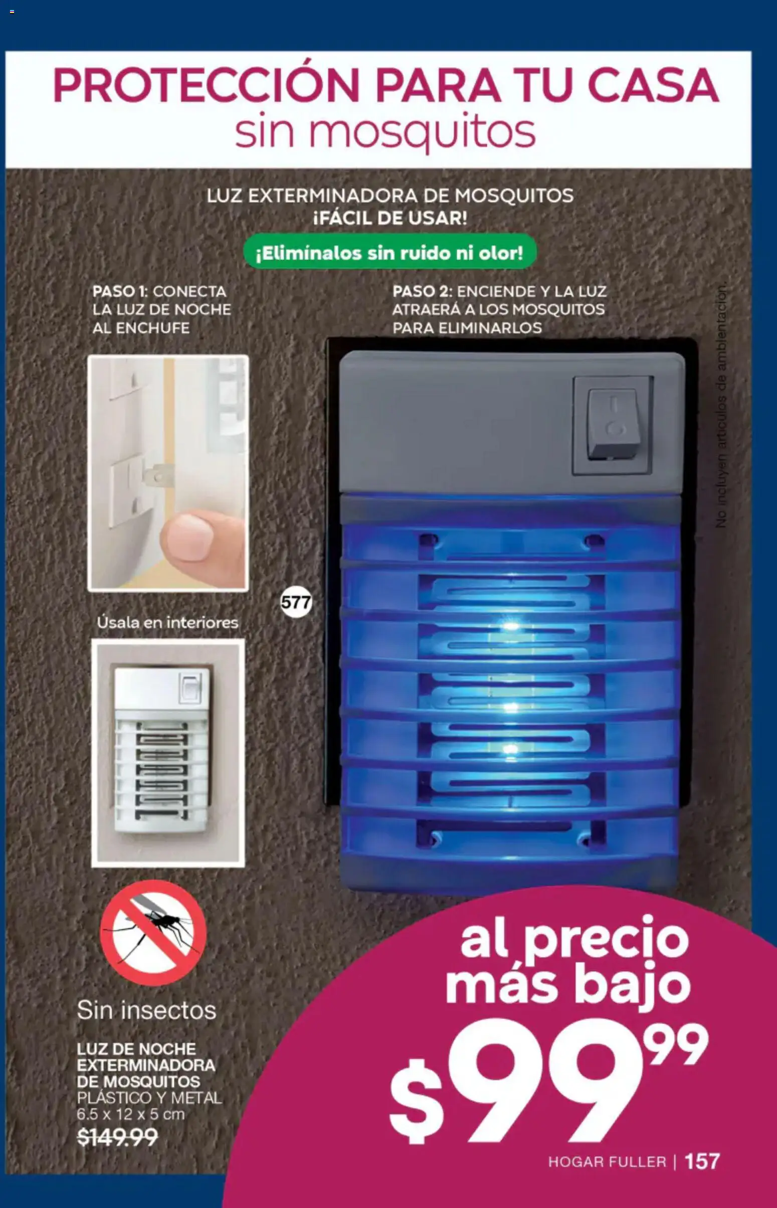 Nuevas ofertas de Fuller válidas en toda la República Mexicana desde el 27/05/2026. ¡Encuentra las mejores ofertas en Fuller campaña 4 2026! | Página: 157 | Productos: Enchufe