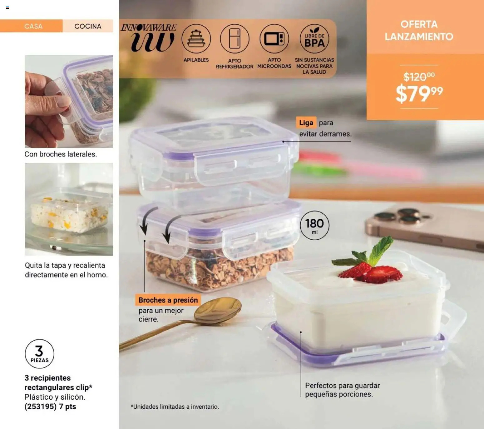 Nuevas ofertas de AVON válidas en toda la República Mexicana desde el 31/07/2026. ¡Encuentra las mejores ofertas en AVON Casa & Estilo 12 2026! | Página: 4 | Productos: Refrigerador, Microondas, Cocina, Liga