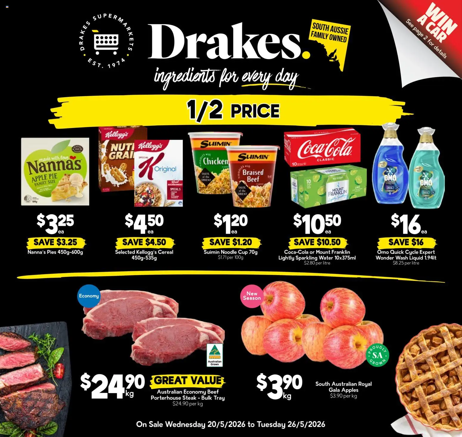 Drakes catalogue - valid from 20.05.2026 | Page: 16 | Products: Chicken, Apples, Beef, Steak