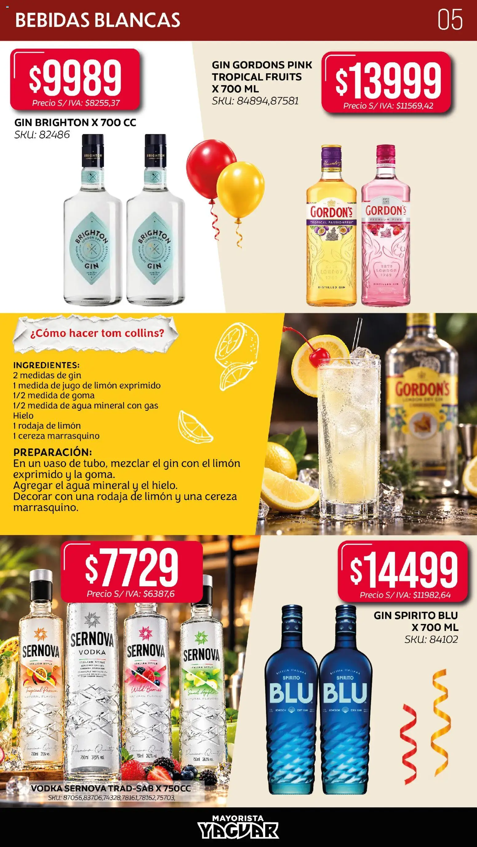 Yaguar - Especial Bebidas │ válido desde el 19/10/2026 | Página: 5