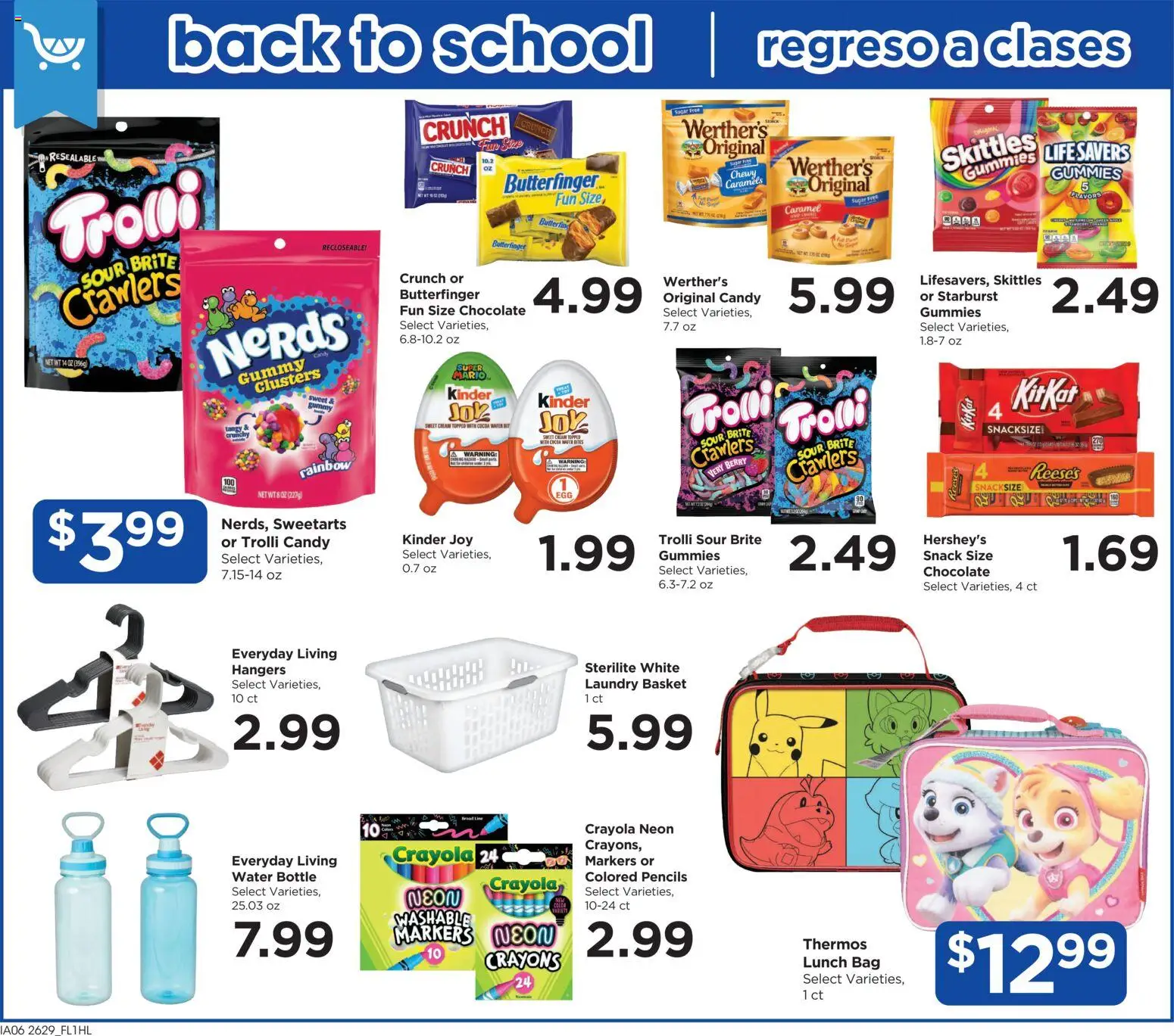 Food 4 Less Weekly Ad - valid from 08/19/2026 | Page: 7 | Products: Basket, Candy, Laundry basket, Sugar