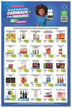 Prezunic ofertas Cashback - Pré-Visualização do folheto da loja Prezunic, válido de 10/09/2026