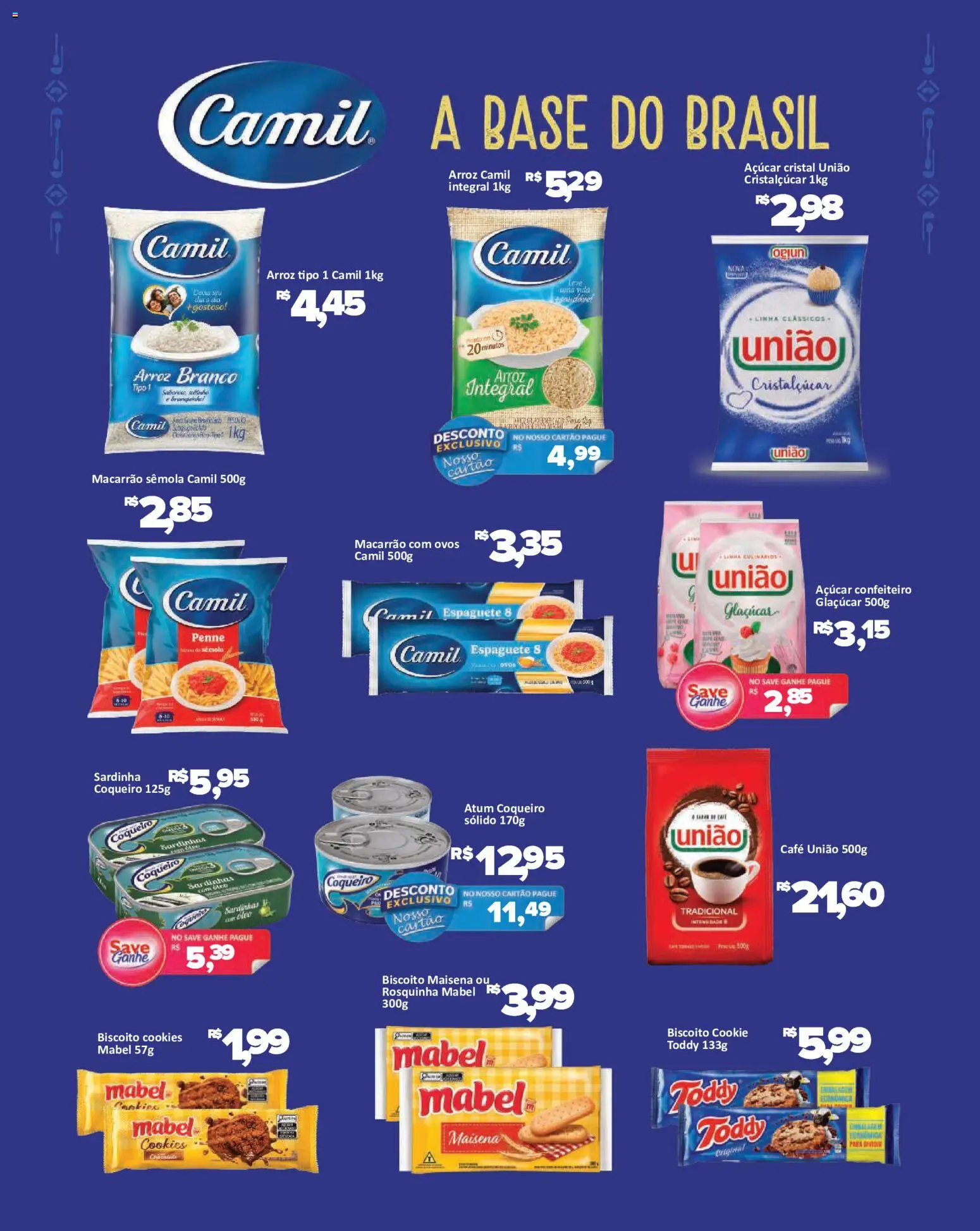 Savegnago Folheto - válido de 08/07/2026 | Página: 10 | Produtos: Espaguete, Café, Arroz, Cookies