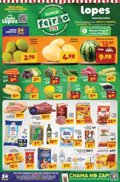 Lopes Supermercados - Ofertas da semana - Pré-Visualização do folheto da loja Lopes Supermercados, válido de 14/07/2026 | Página: 1