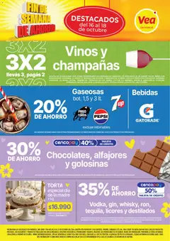 Vista previa Vea - Fin de semana Cuyo válido desde el 16/10/2026