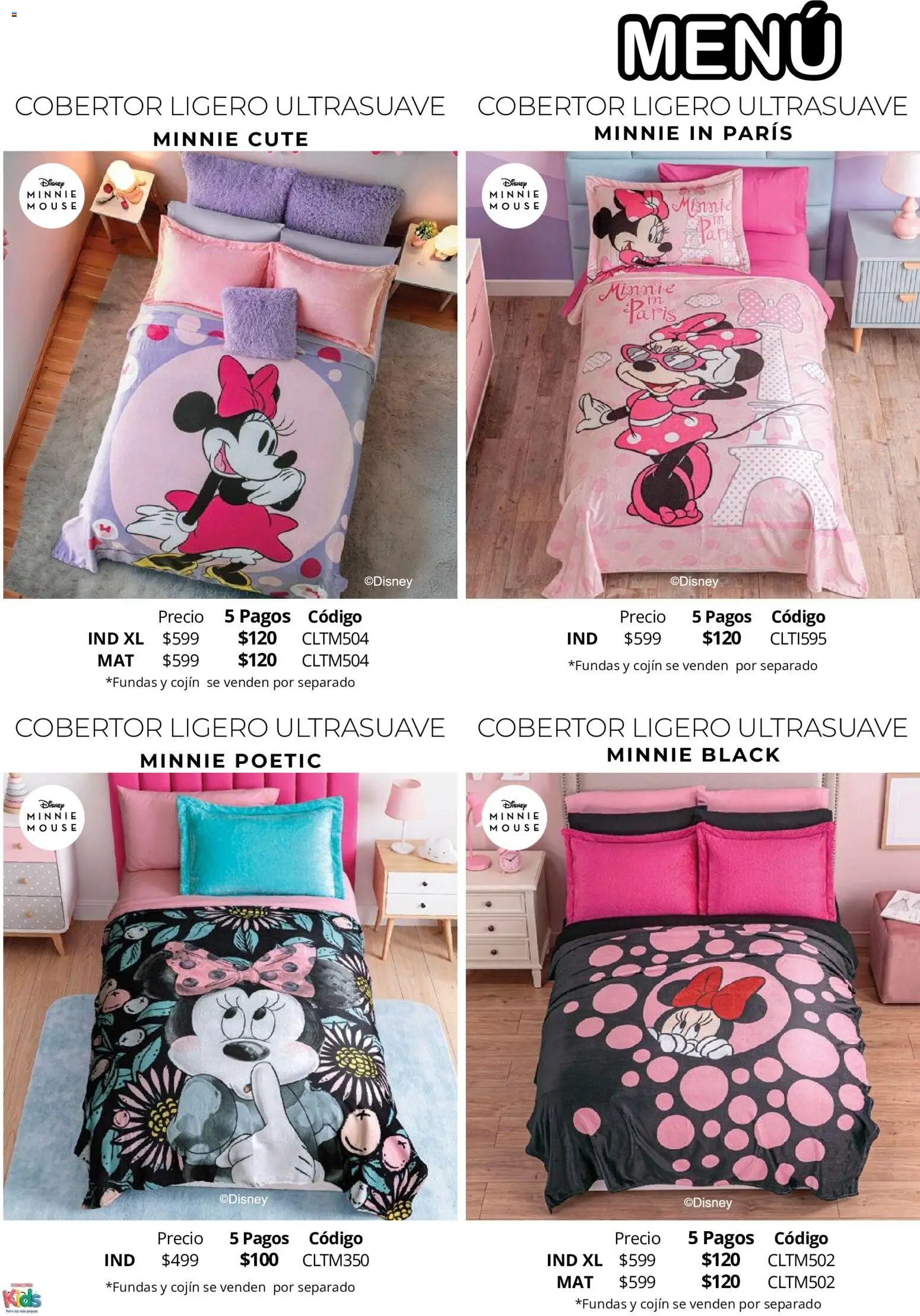 Nuevas ofertas de Colchas Concord válidas en toda la República Mexicana desde el 15/10/2026. ¡Encuentra las mejores ofertas en Colchas Concord catálogo Colección Infantil Para los más peques! | Página: 53