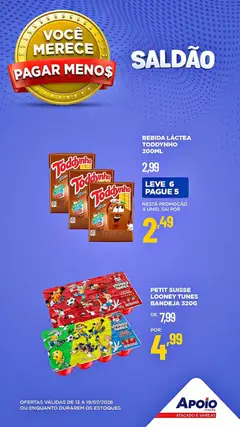 Apoio Mineiro - Ofertas da semana - Pré-Visualização do folheto da loja Apoio Mineiro, válido de 13/07/2026