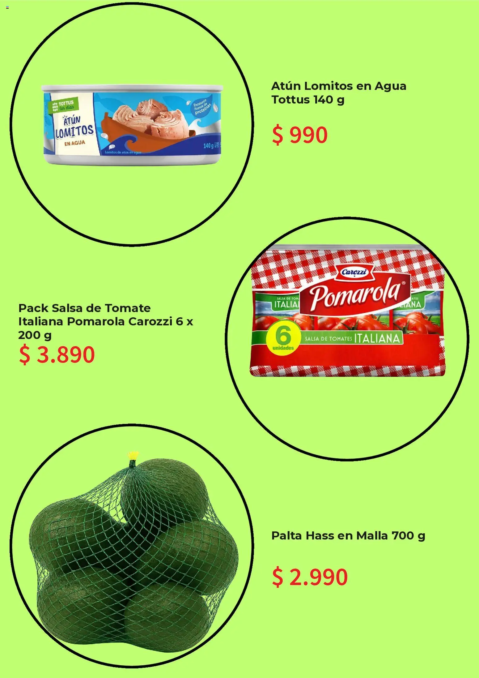 Tottus Cyber Monday │ válido desde el 05.10.2026 | Página: 4 | Productos: Atún, Tomate, Agua, Fuente