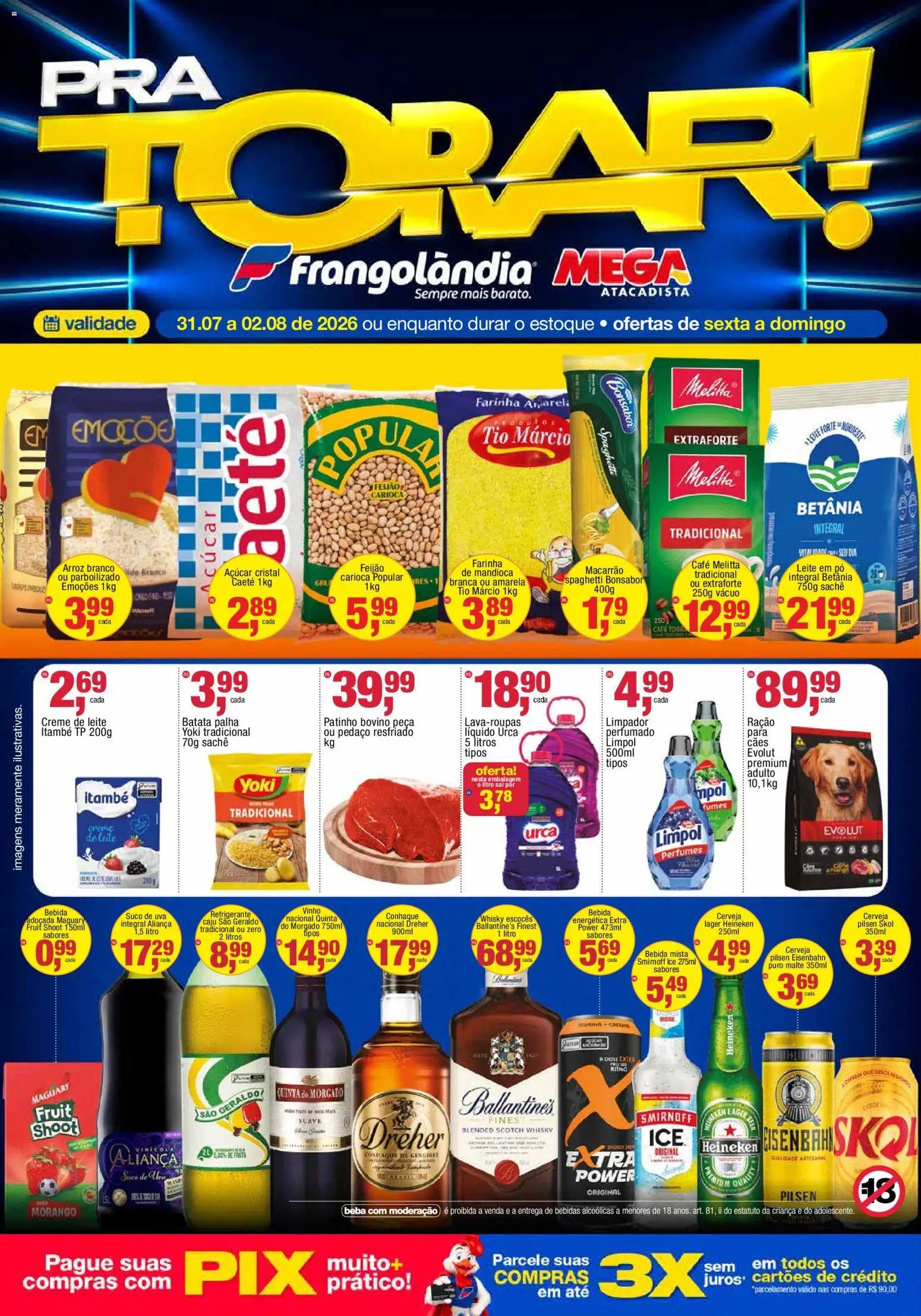 Frangolândia Folheto - válido de 31/07/2026 | Página: 1