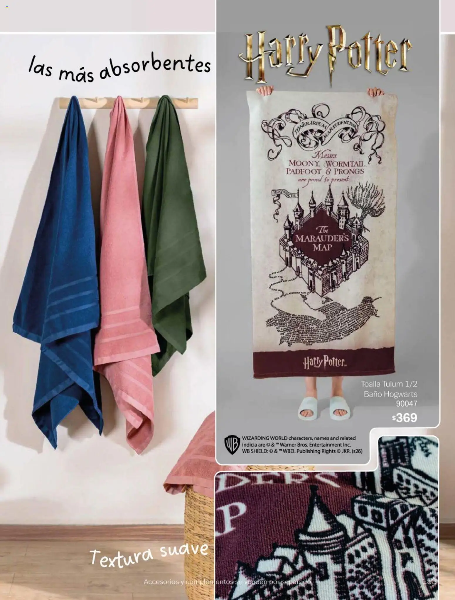 Nuevas ofertas de Vianney válidas en toda la República Mexicana desde el 23.01.2026. ¡Encuentra las mejores ofertas en Vianney catálogo Chavos! | Página: 155 | Productos: Toalla, Baño