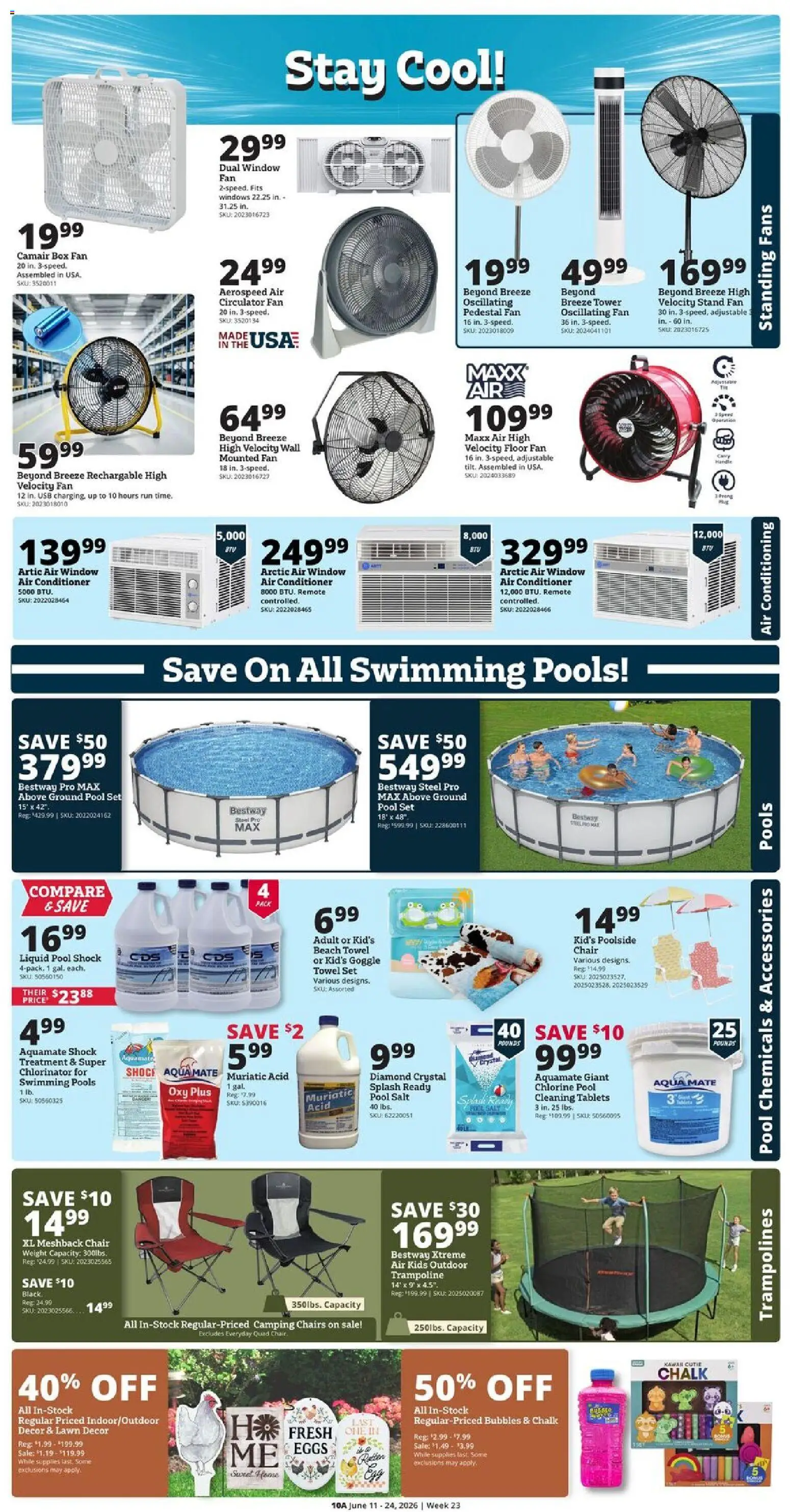 Rural King Weekly Ad - valid from 11.06.2026 | Page: 12 | Products: Box, Salt, Air conditioning, Weight