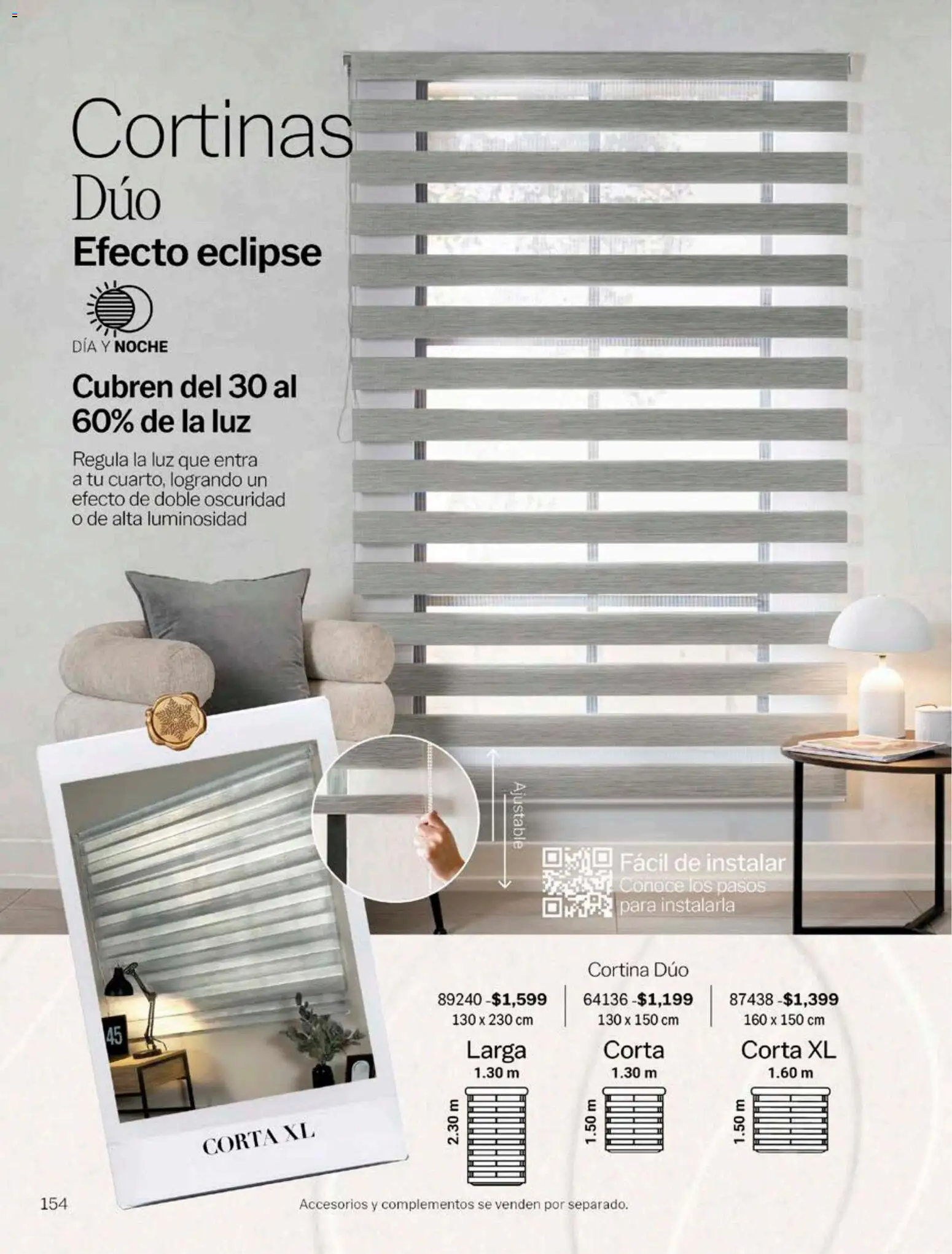 Nuevas ofertas de Vianney válidas en toda la República Mexicana desde el 17/08/2026. ¡Encuentra las mejores ofertas en Vianney catálogo! | Página: 156 | Productos: Cortinas