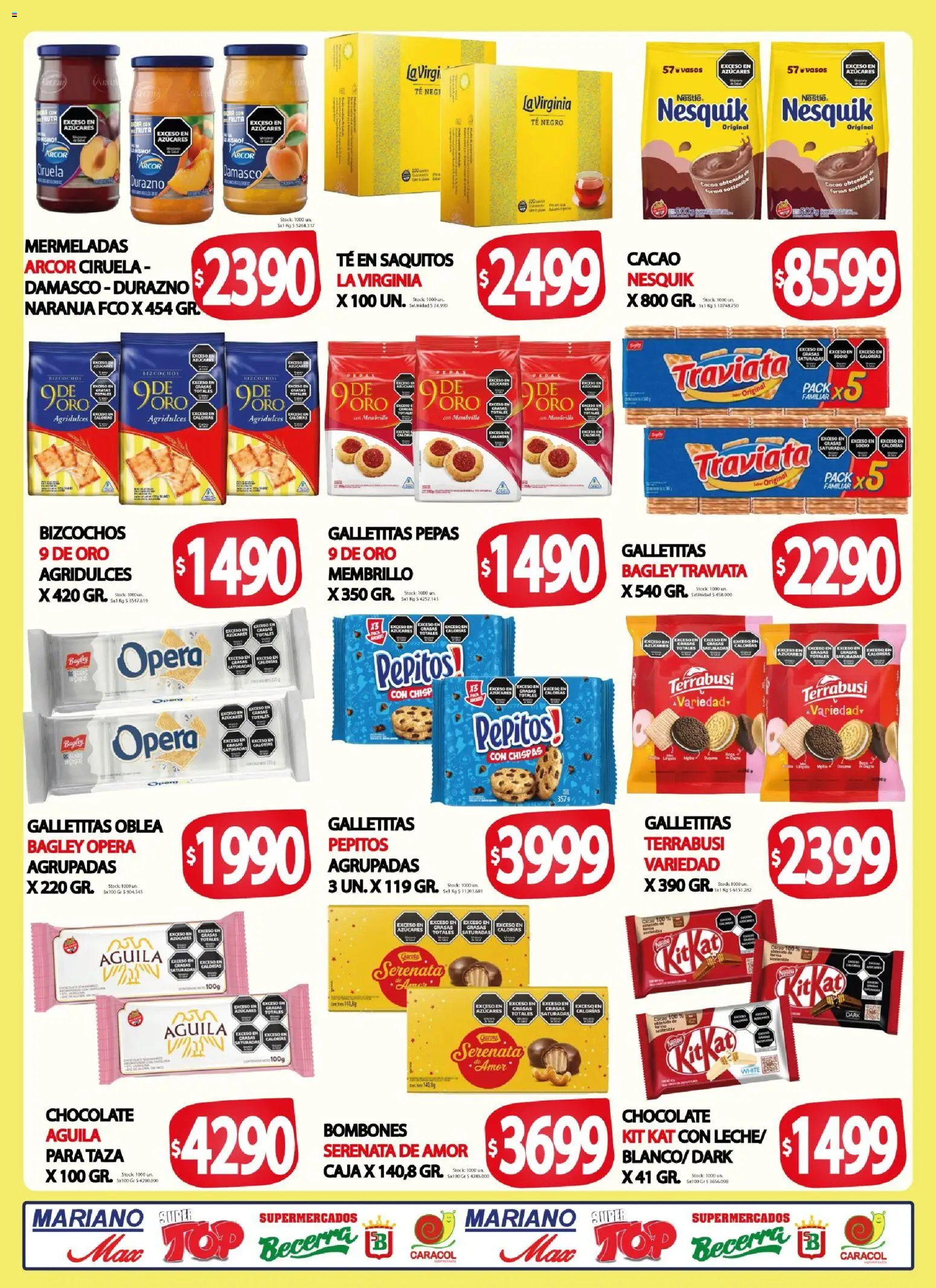 Mariano Max - Catálogo │ válido desde el 19/08/2026 | Página: 3 | Productos: Té negro, Taza, Chocolate, Fruta