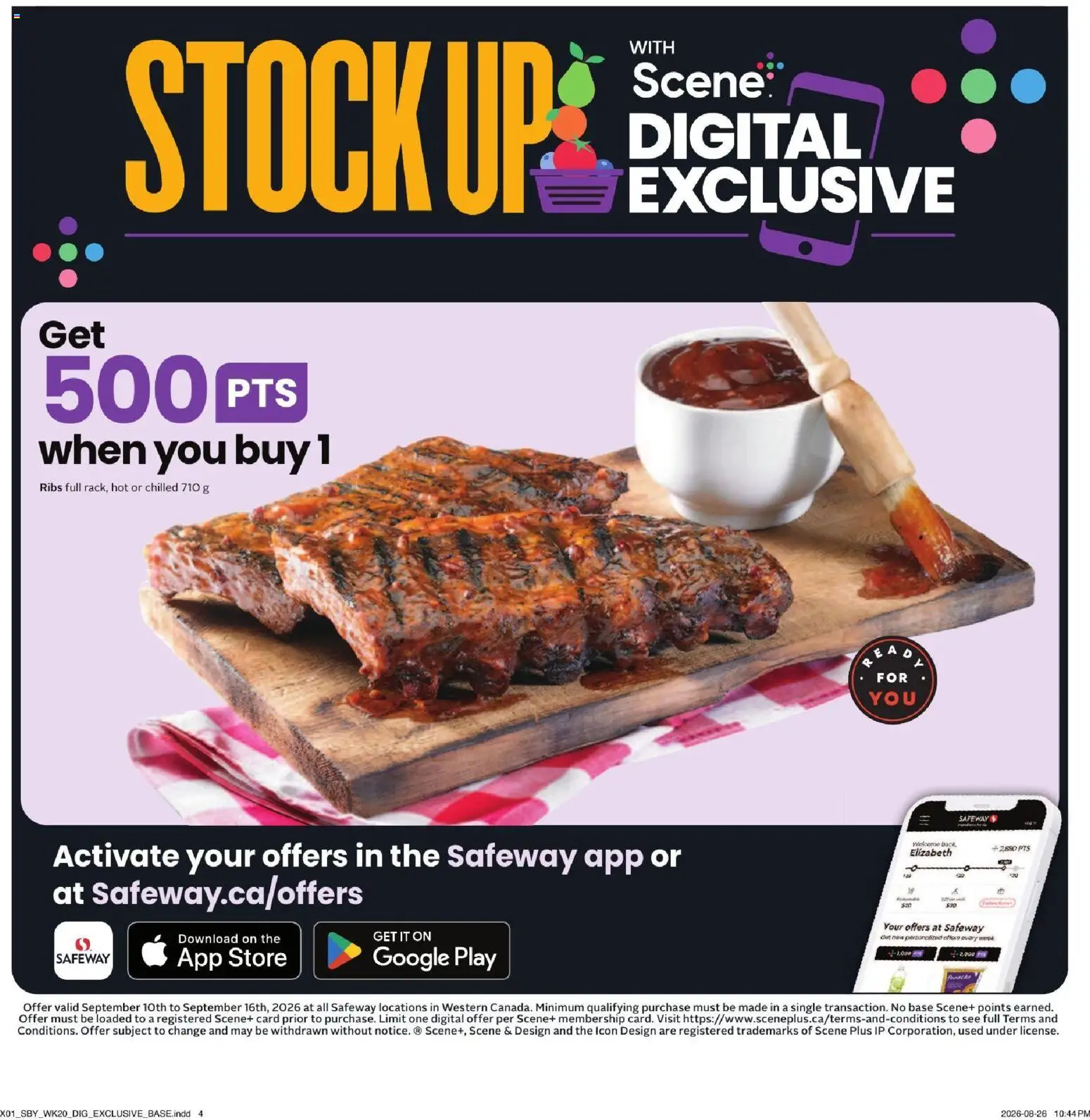 Safeway flyer valid from Sep 10, 2026 | Page: 14