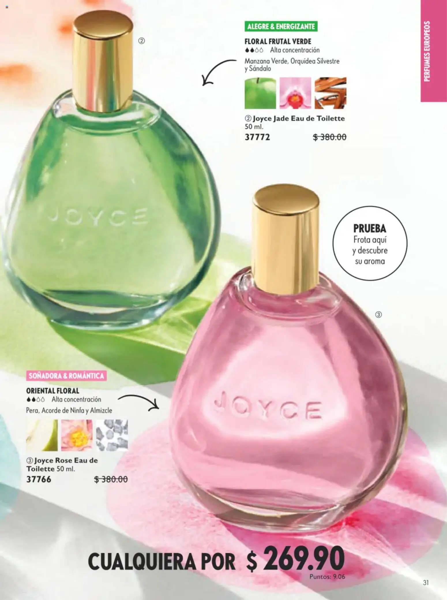 Nuevas ofertas de Oriflame válidas en toda la República Mexicana desde el 11/07/2026. ¡Encuentra las mejores ofertas en Oriflame campaña 10 2026! | Página: 31 | Productos: Manzana, Eau de toilette