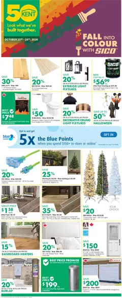 Preview of Kent weekly flyer / circulaire from shop Kent valid from Oct 22, 2026