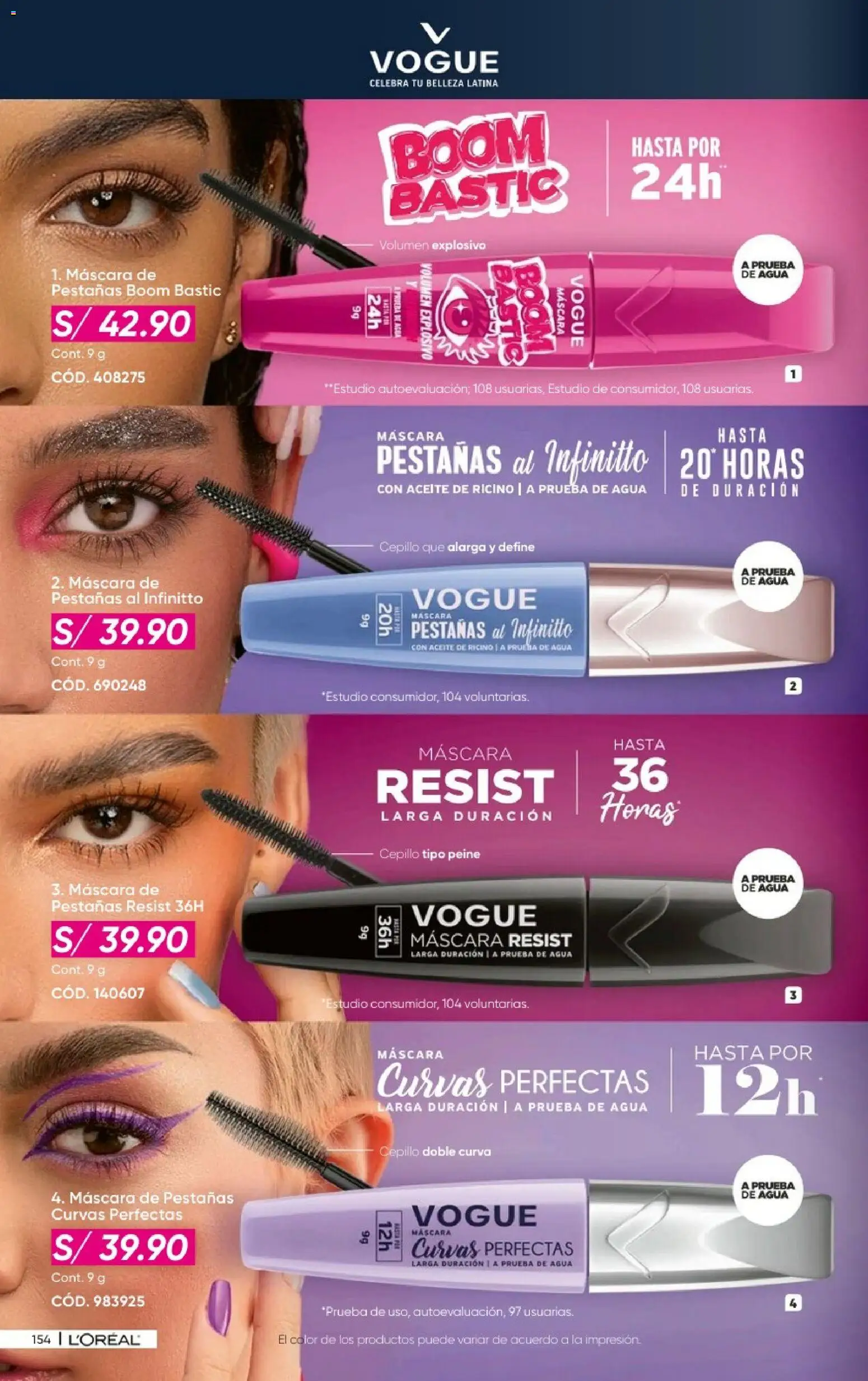 Catálogo Azzorti válido desde 20/09/2026 | Página: 156 | Productos: Máscara, Aceite, Agua