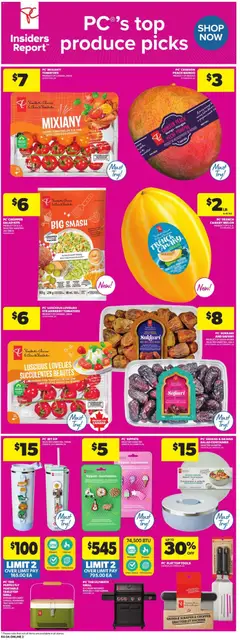 Preview of Atlantic Superstore weekly flyer / circulaire from shop Atlantic Superstore valid from 11.06.2026 | Page: 11 | Products: Salad, PC, Grill, Tomatoes