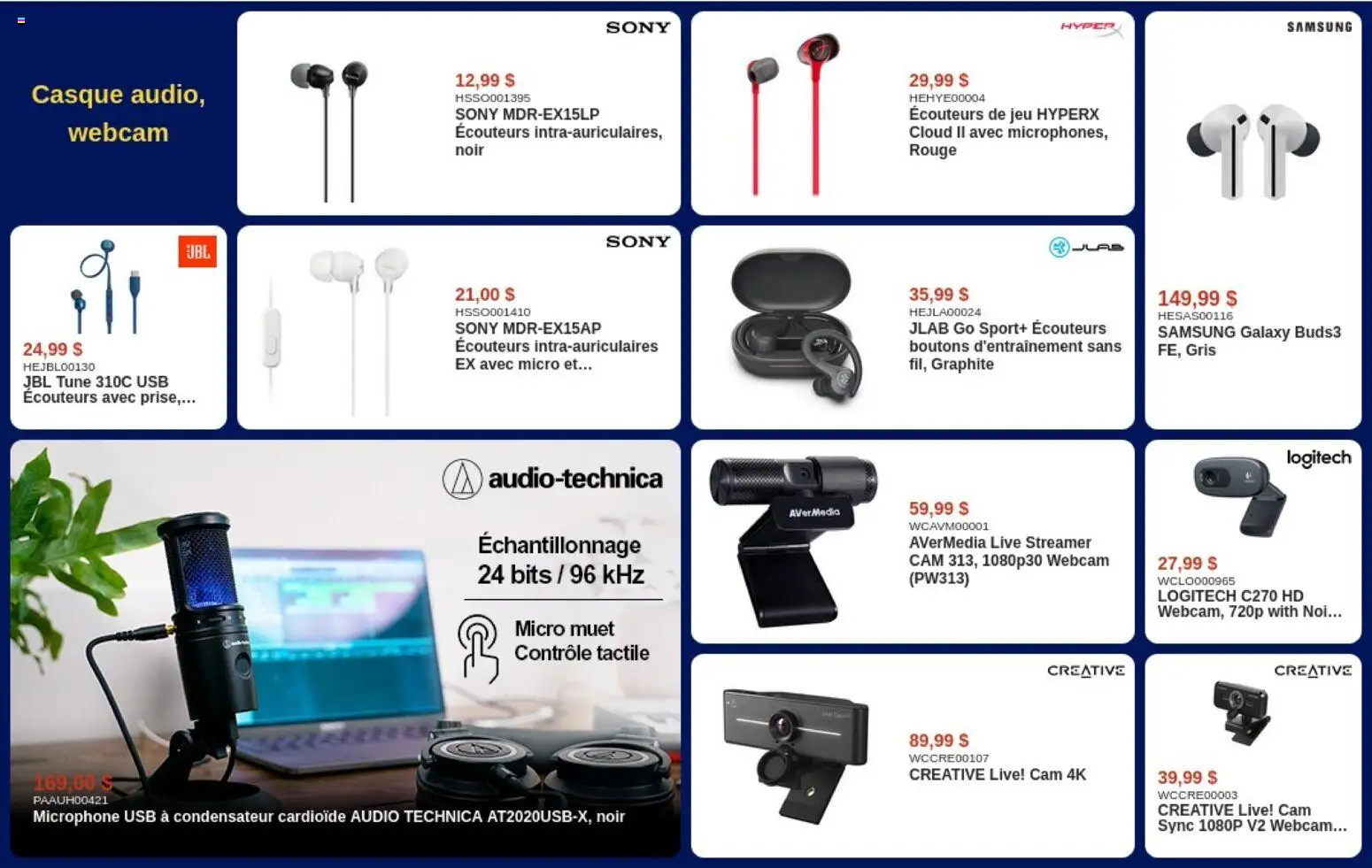 Canada Computers flyer valid from Sep 11, 2026 | Page: 7 | Products: Audio, Microphone