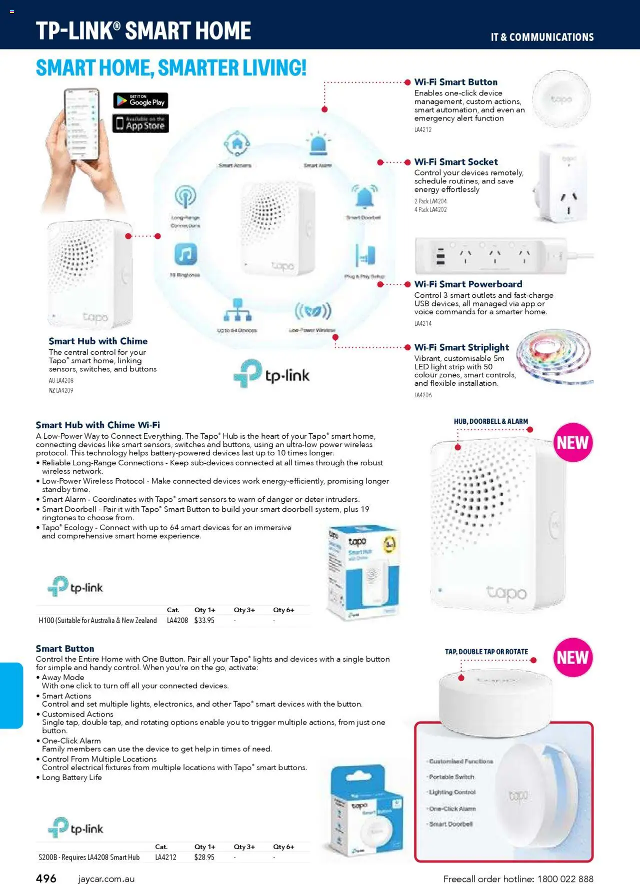 Jaycar catalogue - valid from 09/07/2025 | Page: 496 | Products: Battery, Usb, Lighting, Strip