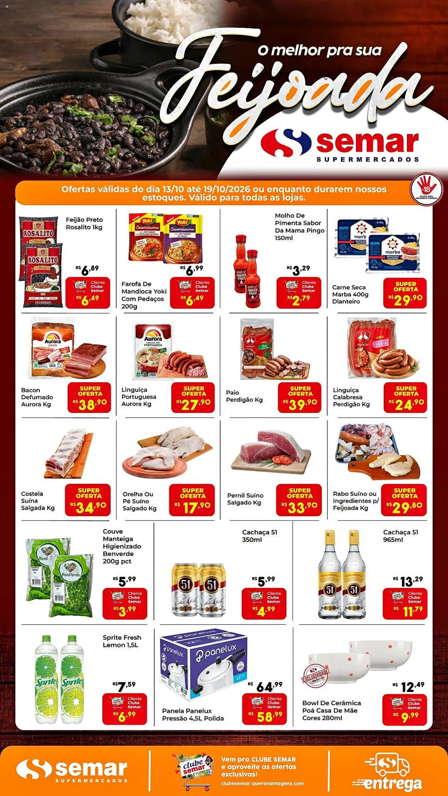Semar Supermercado Folheto - válido de 13/10/2026 | Página: 1