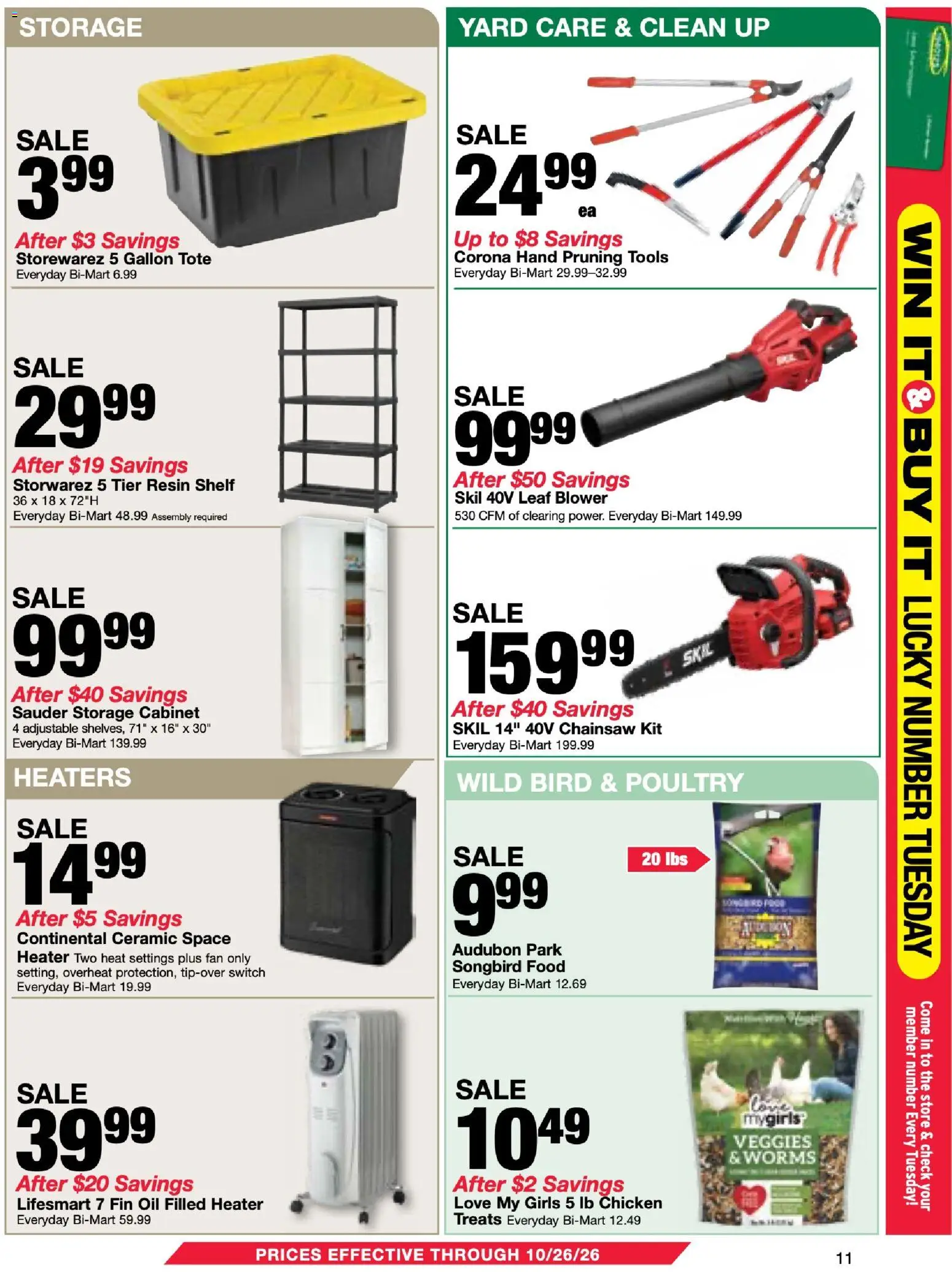 Bi-Mart Membership Savings Book - valid from 10/13/2026 | Page: 11