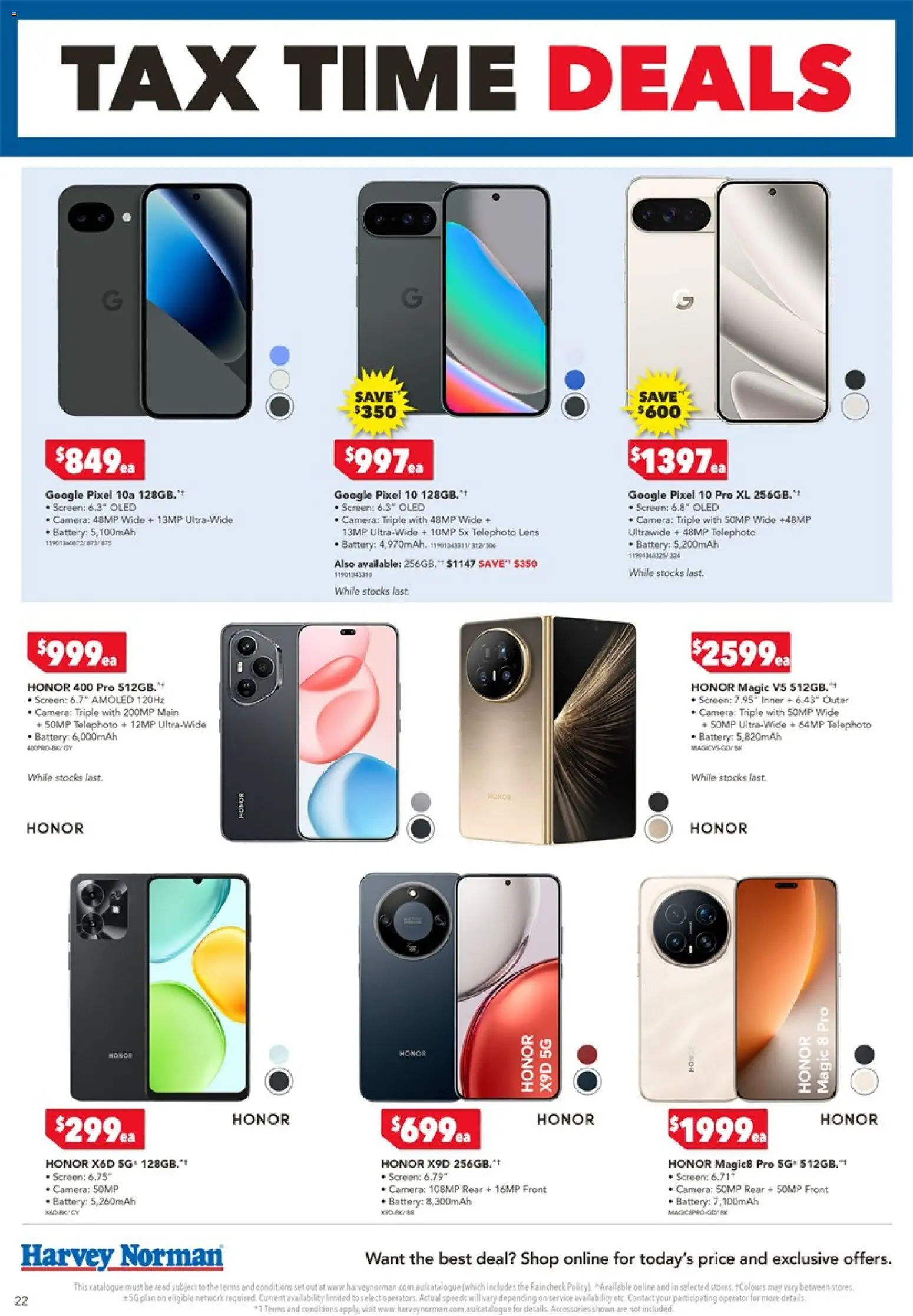 Harvey Norman catalogue - valid from 05.06.2026 | Page: 22 | Products: Battery, Accessories, Camera, Screen
