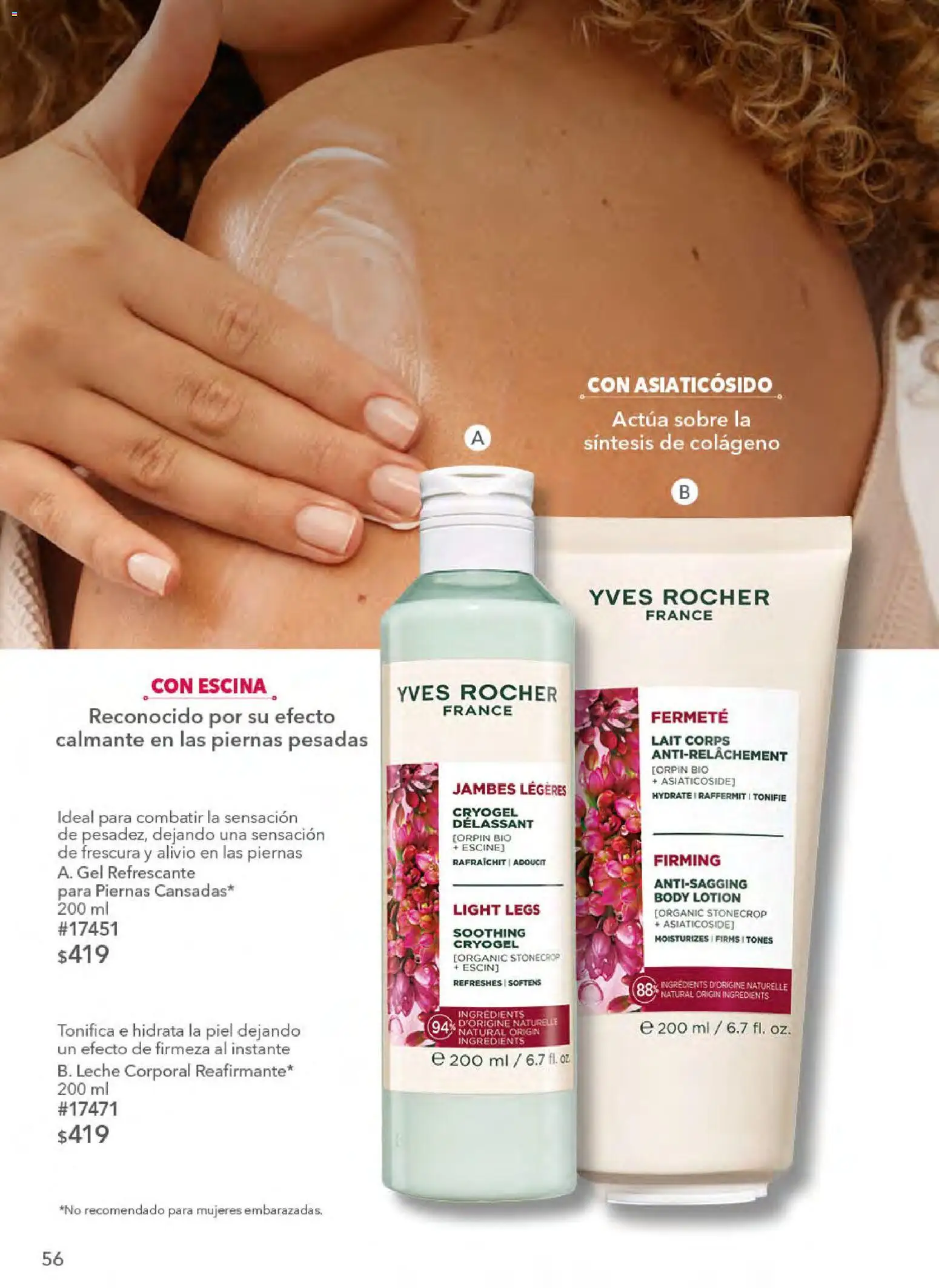 Nuevas ofertas de Yves Rocher válidas en toda la República Mexicana desde el 21.04.2026. ¡Encuentra las mejores ofertas en Yves Rocher campaña 6 2026! | Página: 56 | Productos: Leche, Body, Sobre