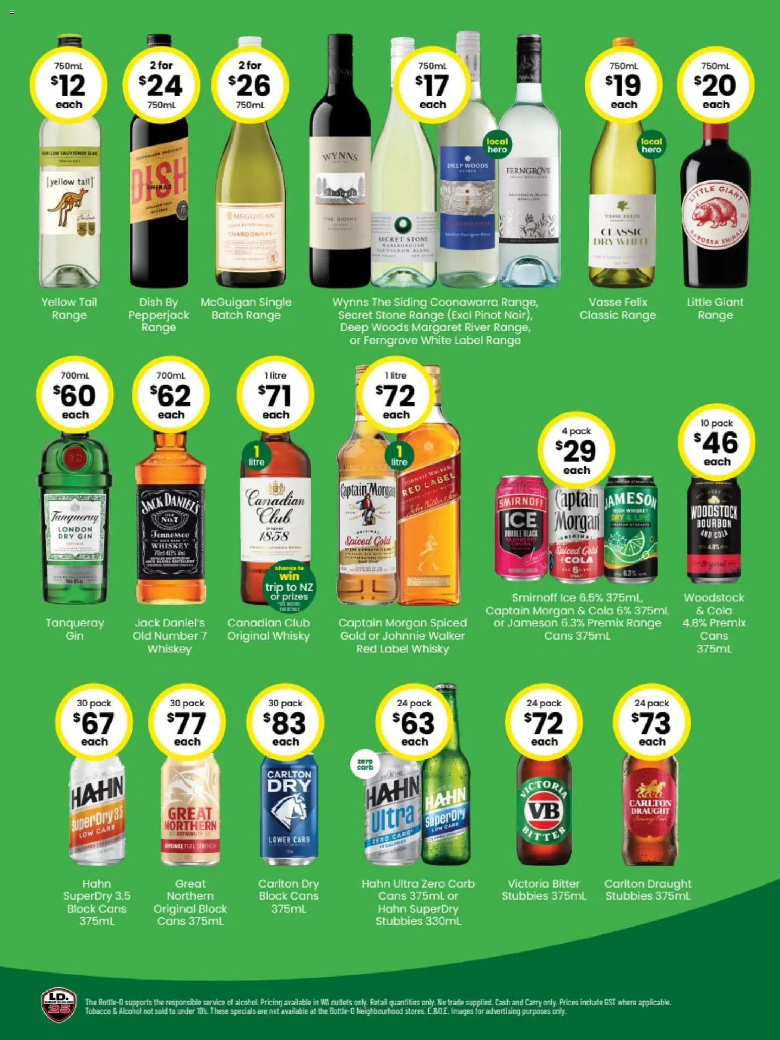 The Bottle-O catalogue - valid from 20/07/2026 | Page: 2 | Products: Bourbon, Gin, Whiskey, Lime