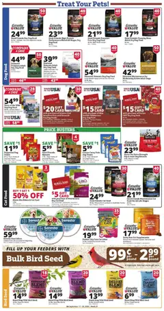 Preview of Rural King weekly ads valid from 09/17/2026 | Page: 5 | Products: Cat Litter, Protein, Beef, Seafood