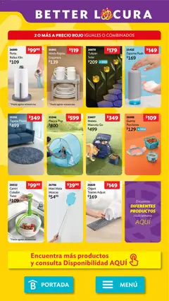Vista previa de Betterware campaña 9 2026, nuevo folleto de la tienda, válido en México a partir del 31/08/2026 | Página: 111 | Productos: Repisa, Maleta, Espuma, Tapete