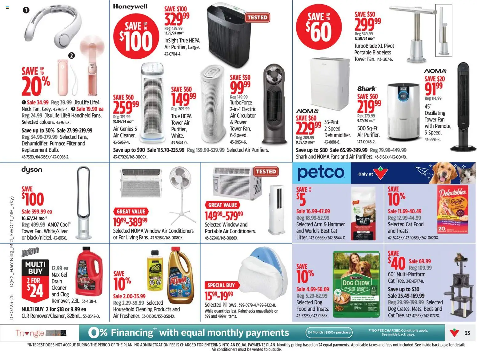 Canadian Tire flyer valid from 04.06.2026 | Page: 33 | Products: Fan, Chicken