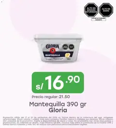 Vista previa de folleto Tottus catálogo de la Tottus válido desde 17/09/2026 | Página: 6 | Productos: Mantequilla
