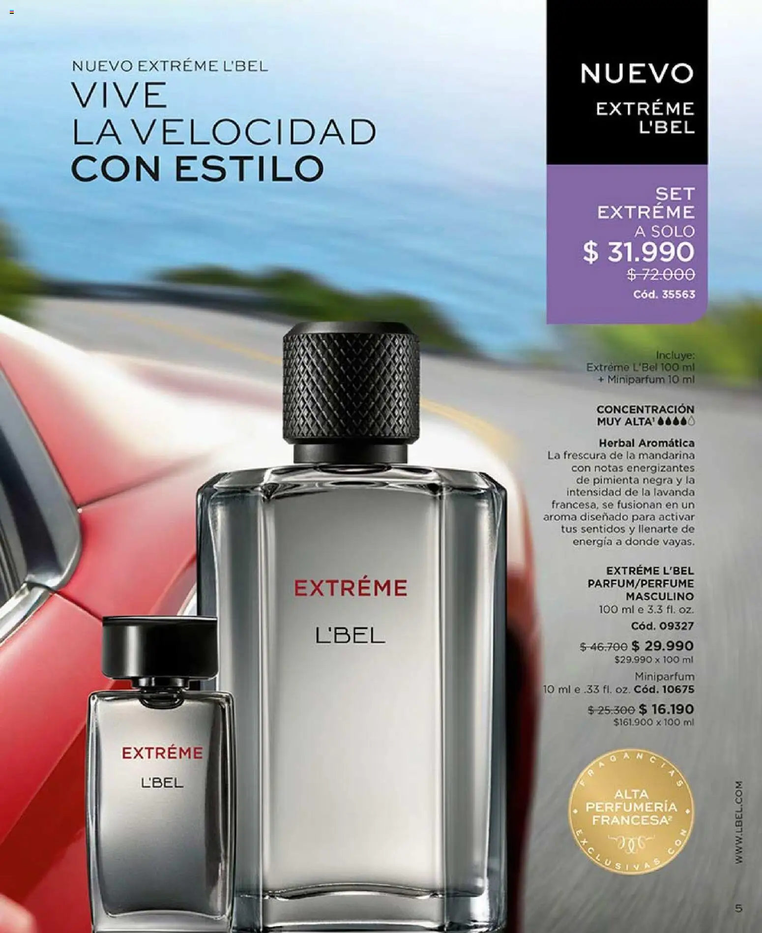 Catálogo L'Bel Campaña 9 │ válido desde el 17.05.2026 | Página: 5 | Productos: Pimienta