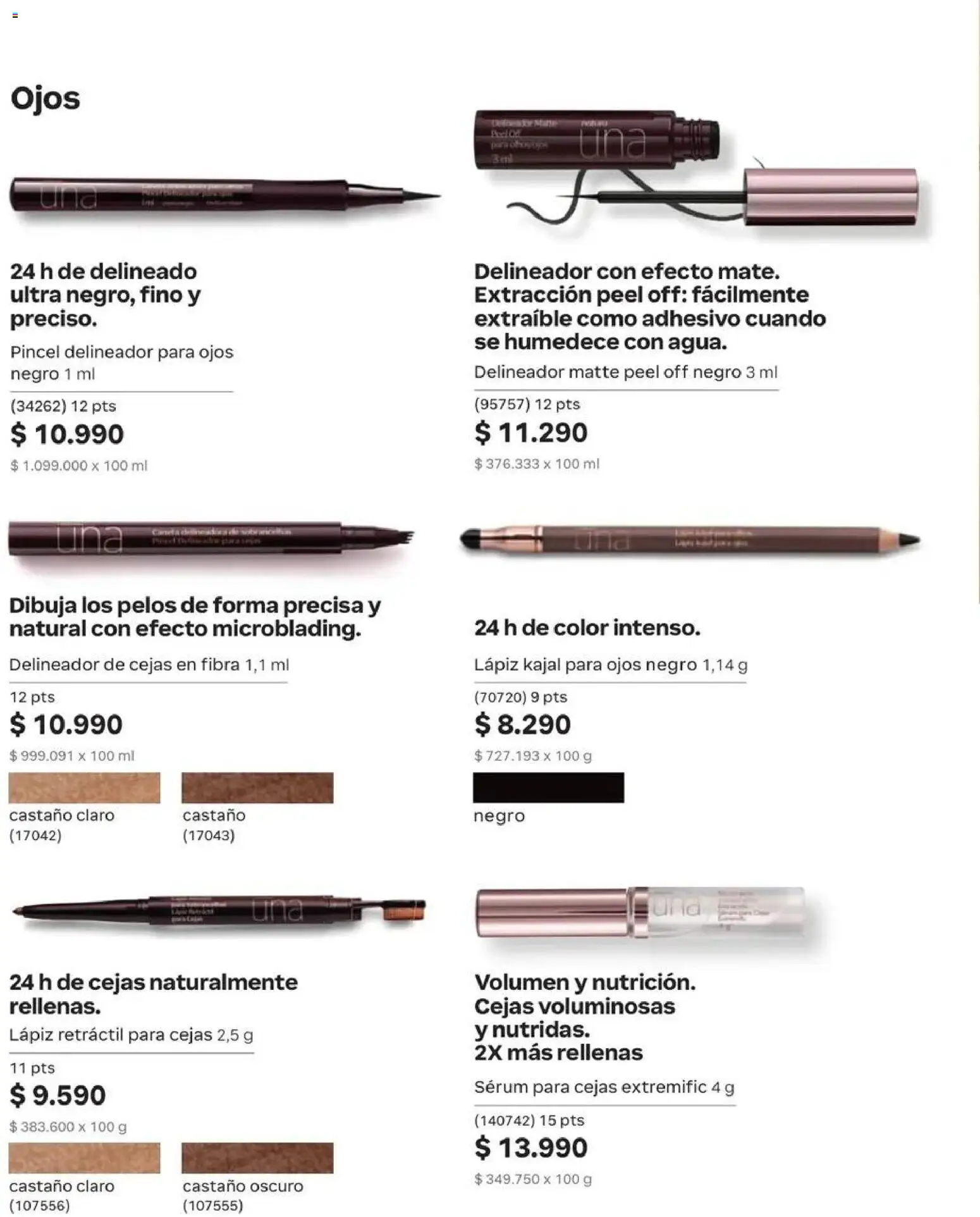 Natura catálogo │ válido desde el 31.08.2026 | Página: 88 | Productos: Delineador, Pincel, Serum