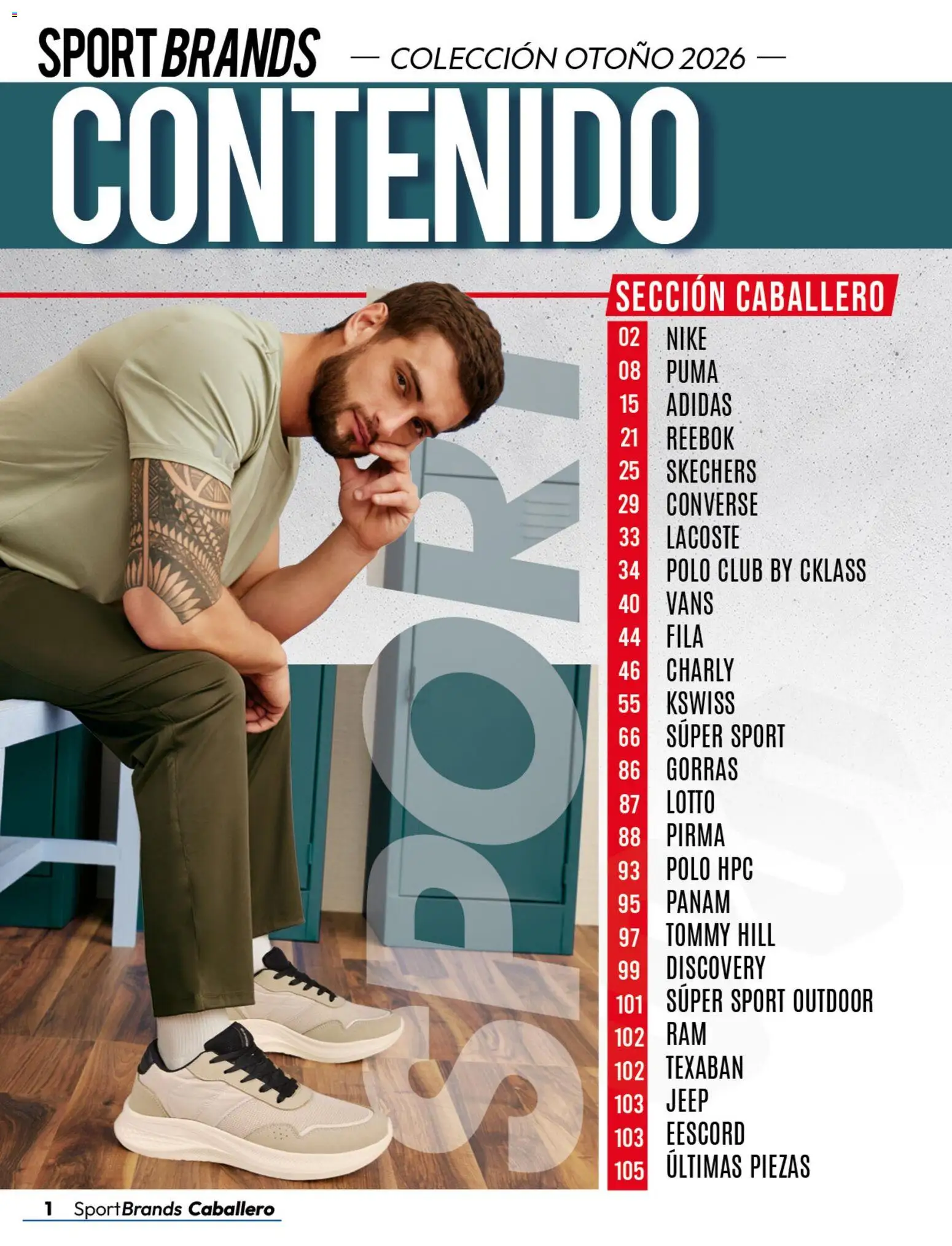 Nuevas ofertas de Cklass válidas en toda la República Mexicana desde el 08/07/2026. ¡Encuentra las mejores ofertas en Cklass catálogo Sportbrands caballero! | Página: 2