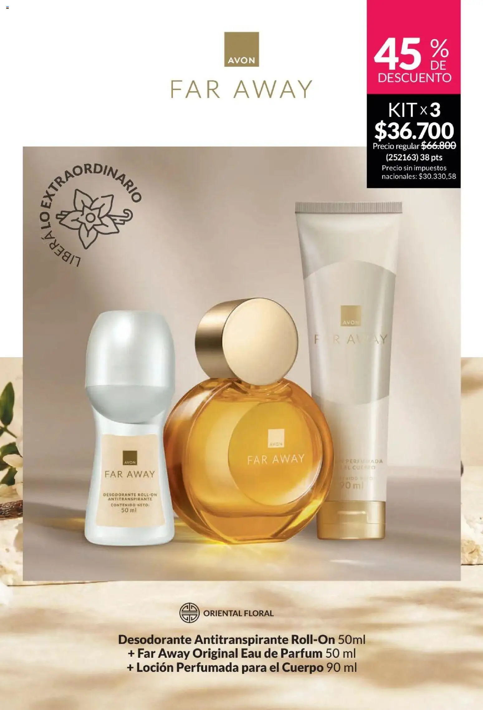 Catálogo AVON Campaña 4/2026 │ válido desde el 01/04/2026 | Página: 8 | Productos: Loción, Desodorante, Antitranspirante