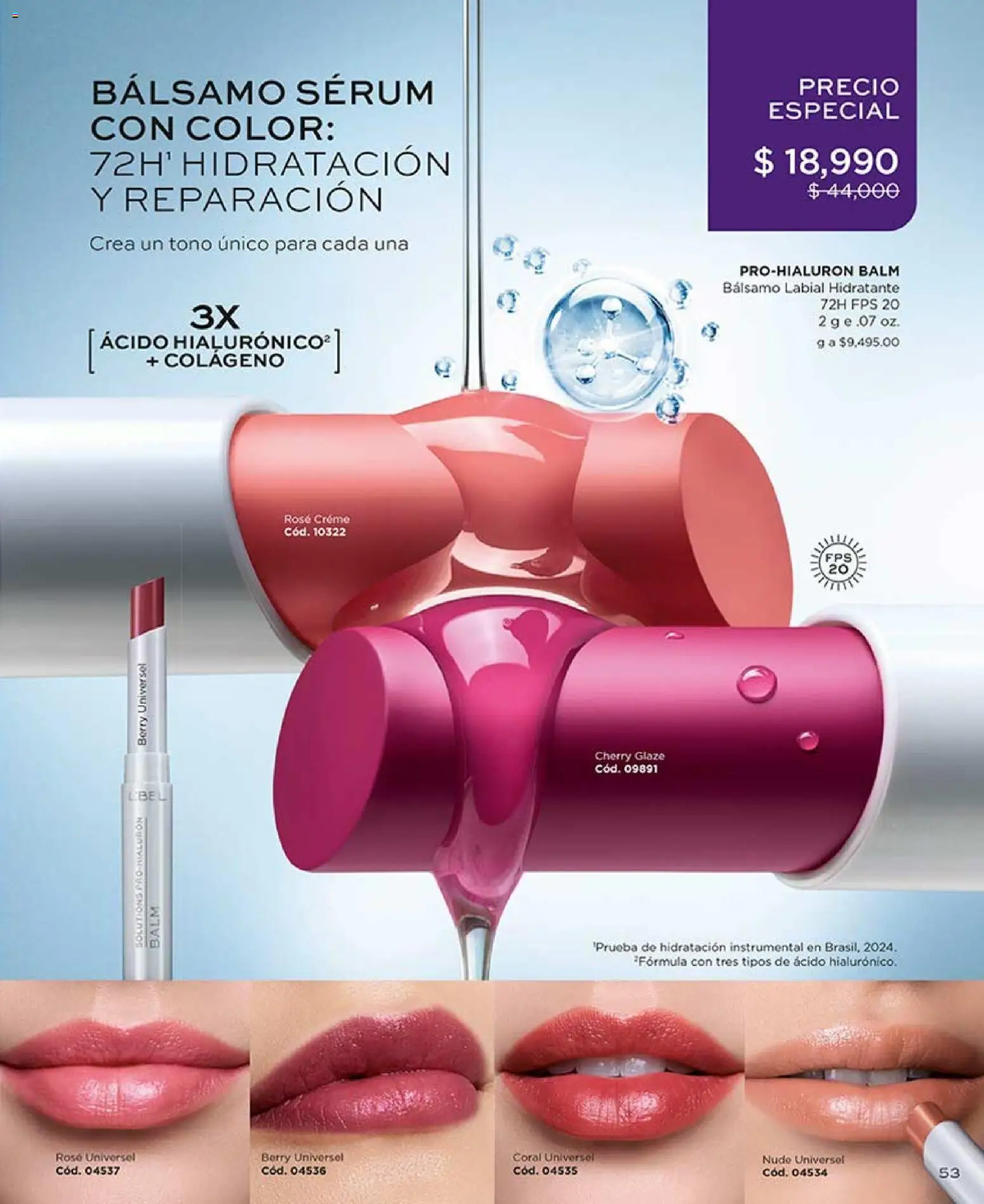 L'Bel revista - valida desde el 05.06.2026 | Página: 57 | Productos: Bálsamo, Serum
