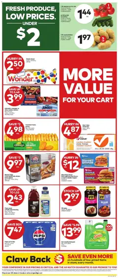 Preview of Wonder bread, Assort., 570-675 g from shop Giant Tiger valid from Jul 29, 2026 | Page: 2