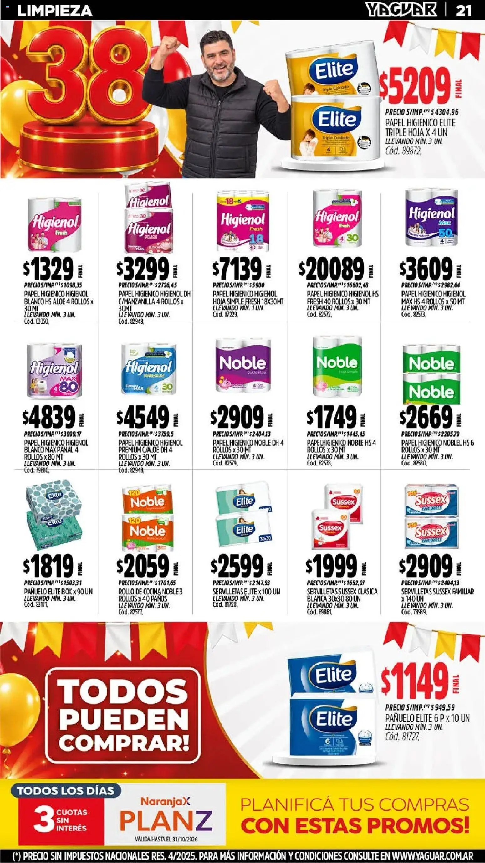Yaguar - Oferta Semanal Trelew │ válido desde el 12/10/2026 | Página: 23