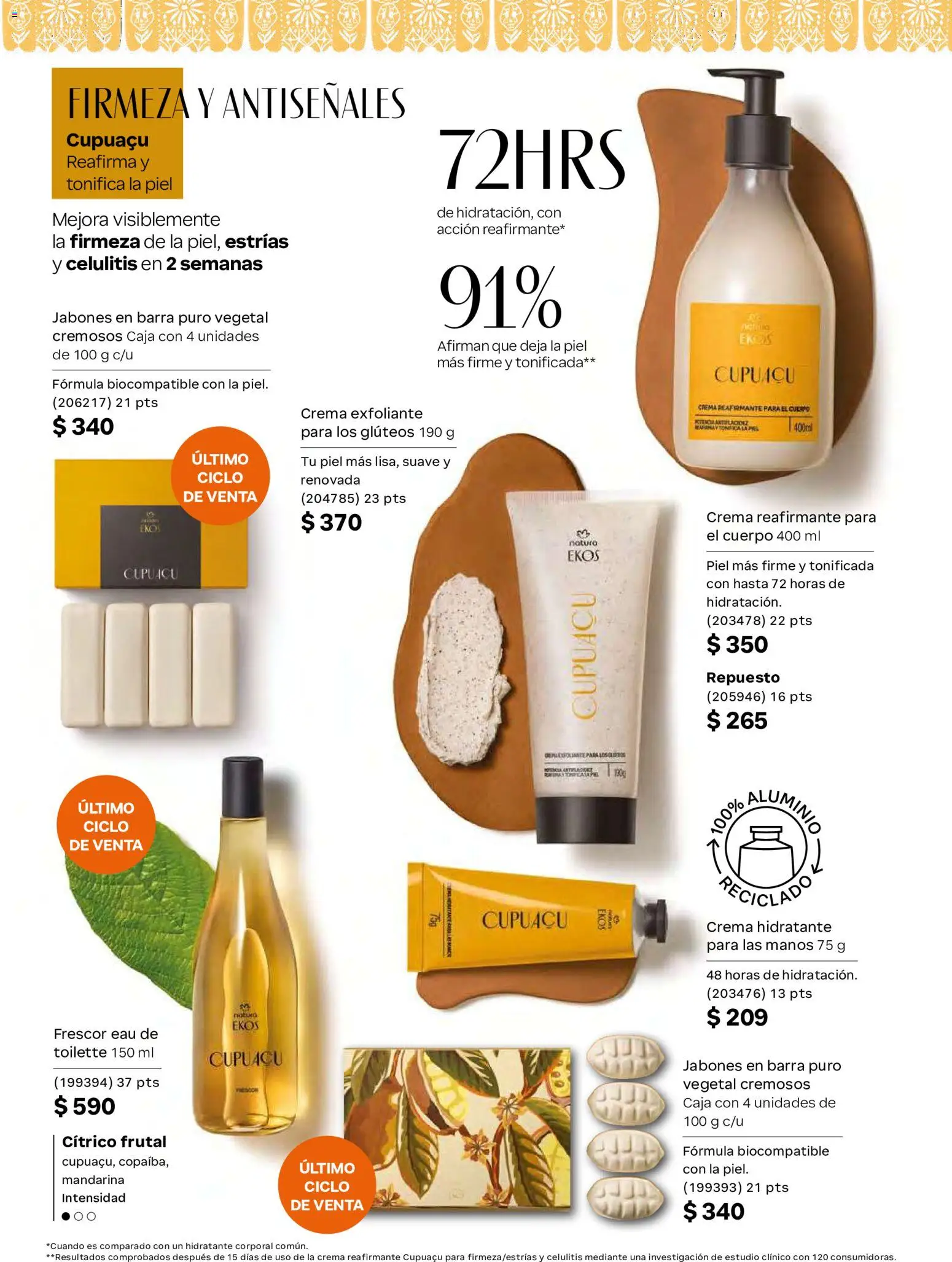 Nuevas ofertas de Natura válidas en toda la República Mexicana desde el 02/10/2026. ¡Encuentra las mejores ofertas en Natura campaña  15 2026! | Página: 113 | Productos: Crema, Exfoliante, Barra, Caja