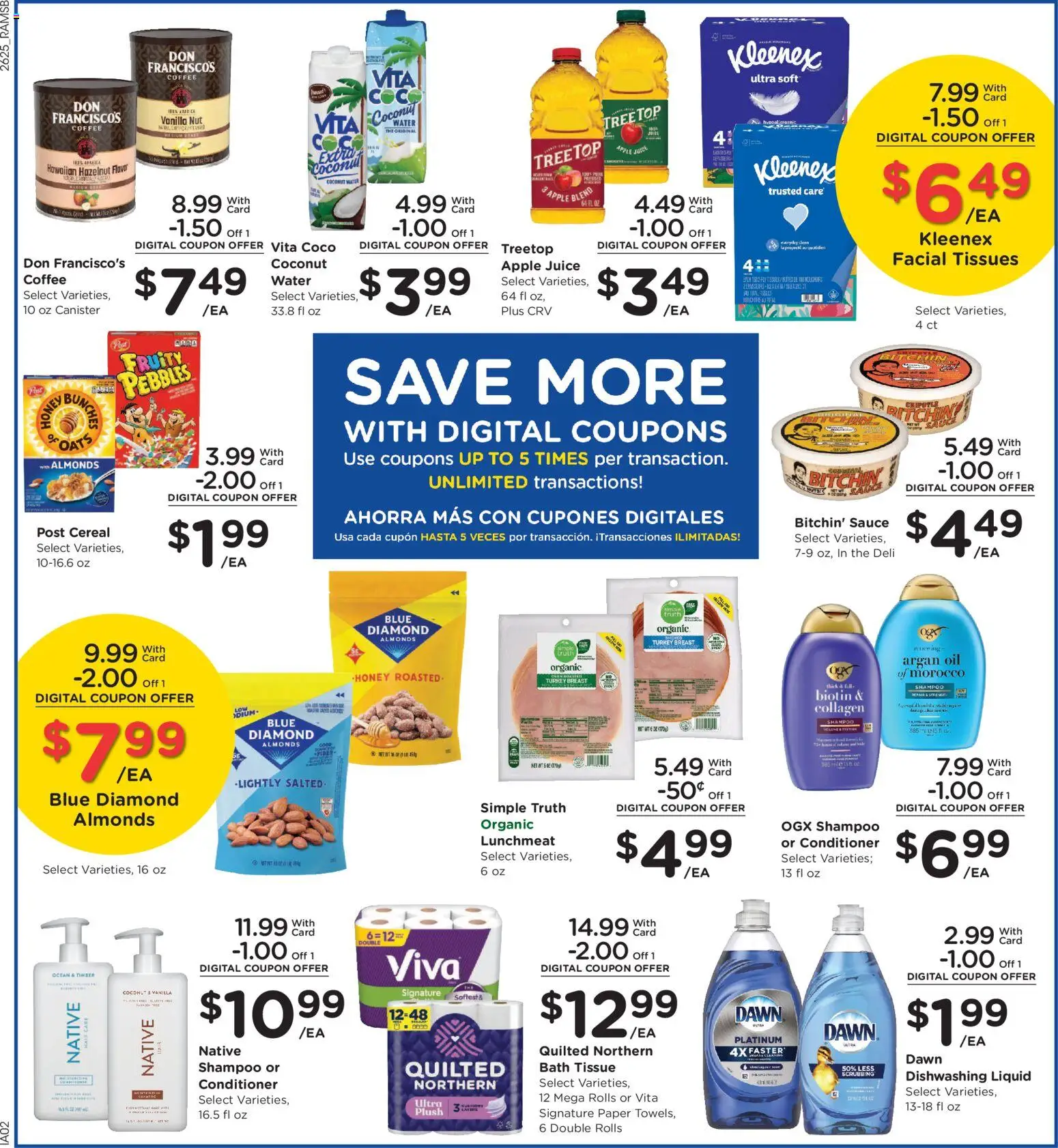 Ralphs Weekly Ad - valid from 07/22/2026 | Page: 6 | Products: Bath, Oil, Coffee, Sauce