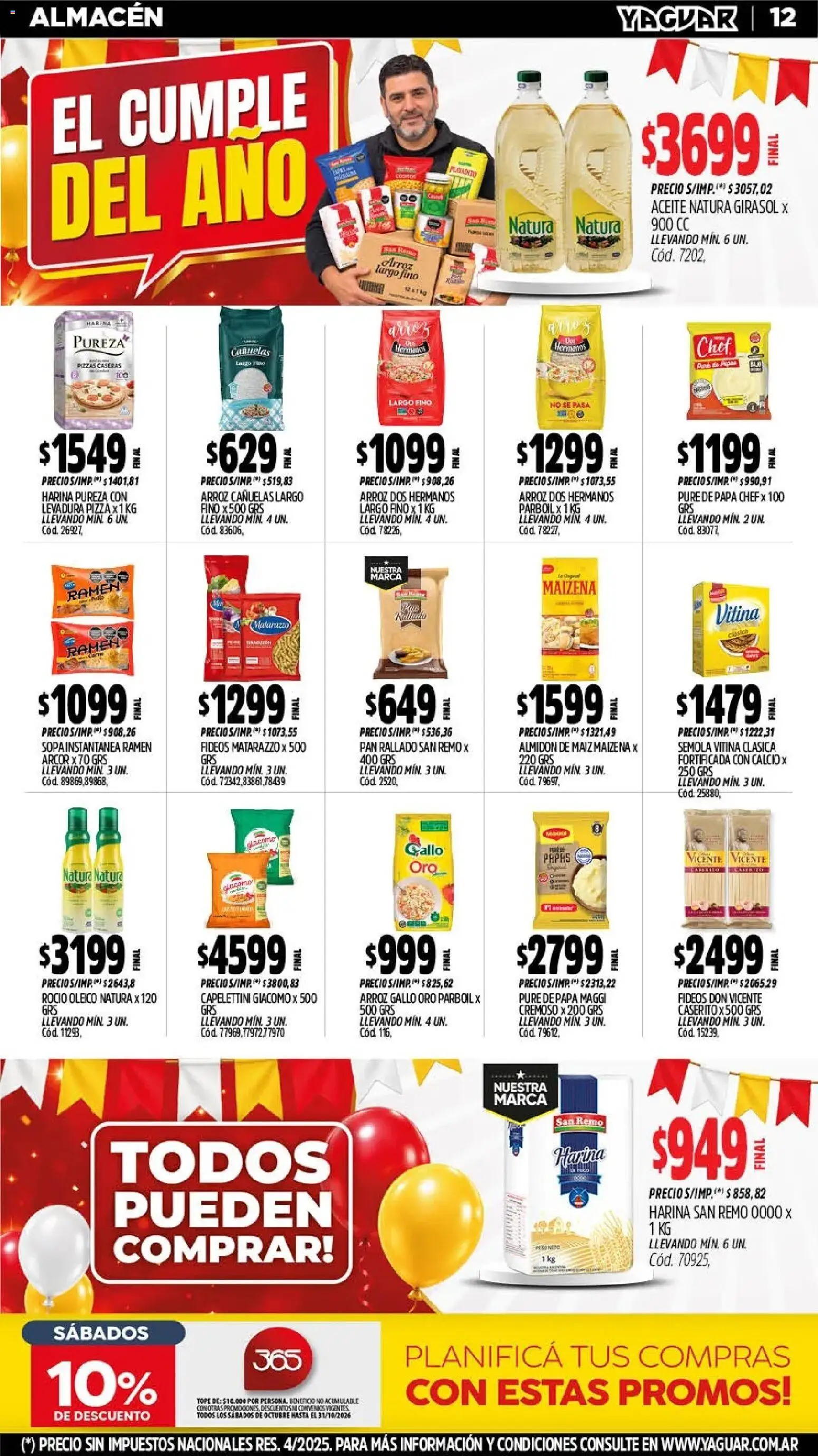 Yaguar - Oferta Semanal Parque Chacabuco │ válido desde el 19/10/2026 | Página: 13