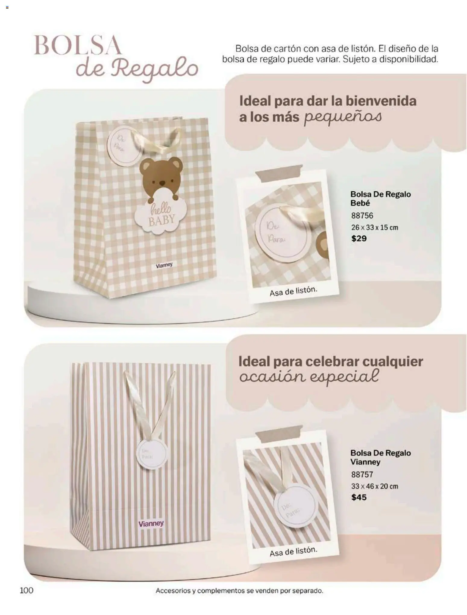Nuevas ofertas de Vianney válidas en toda la República Mexicana desde el 17/08/2026. ¡Encuentra las mejores ofertas en Vianney catálogo Bebé! | Página: 102 | Productos: Bolsa