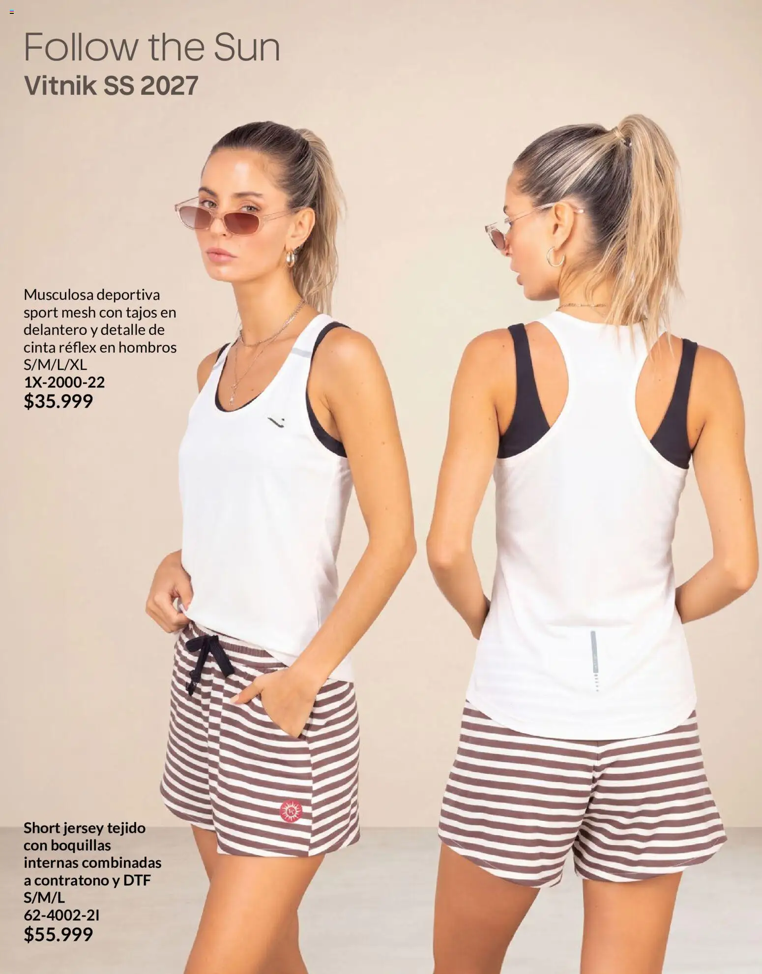 Vitnik - Mujer │ válido desde el 01/09/2026 | Página: 124 | Productos: Cinta, Short, Musculosa