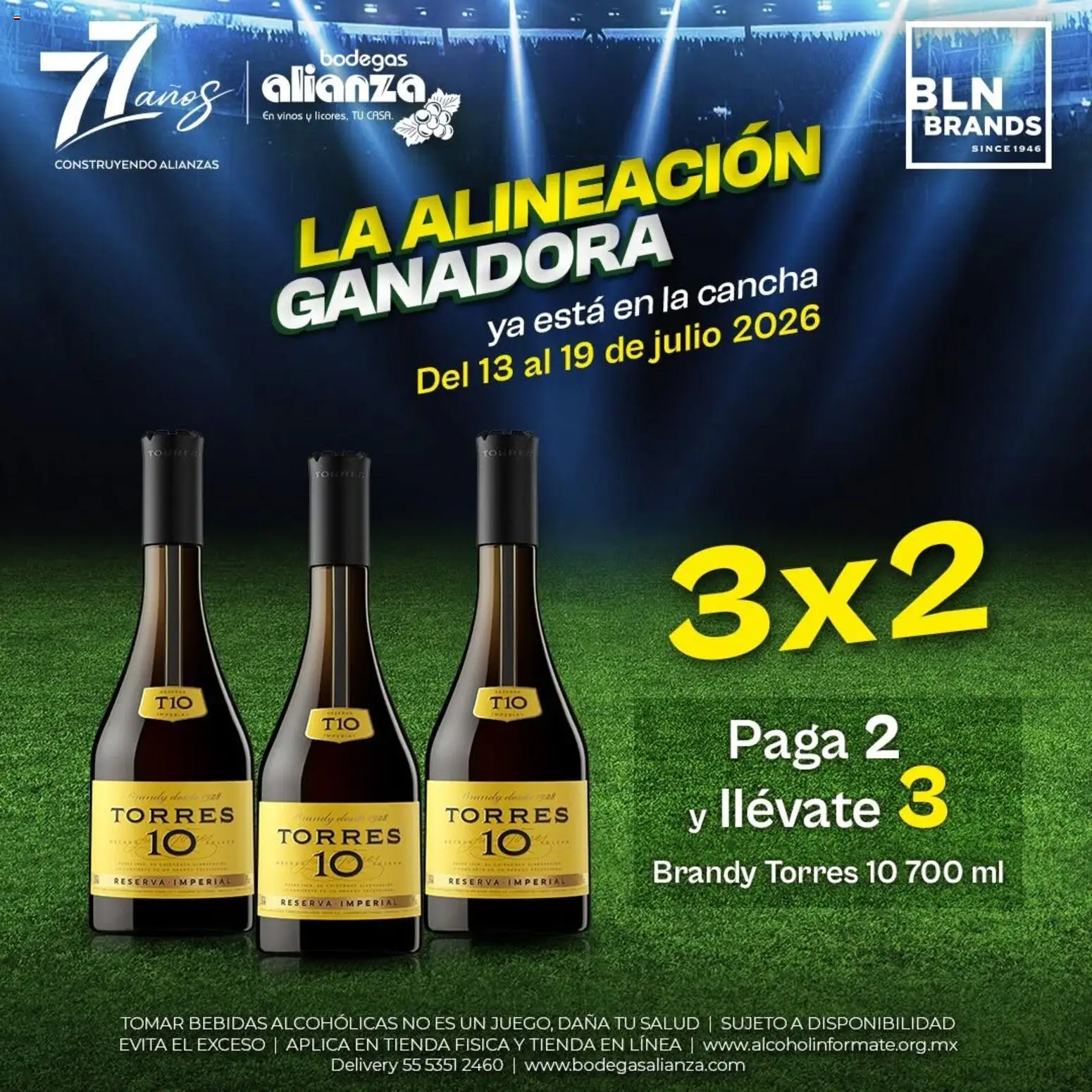 Bodegas Alianza catálogo La alineación ganadora (13/07/2026 - 19/07/2026) catalogue cover