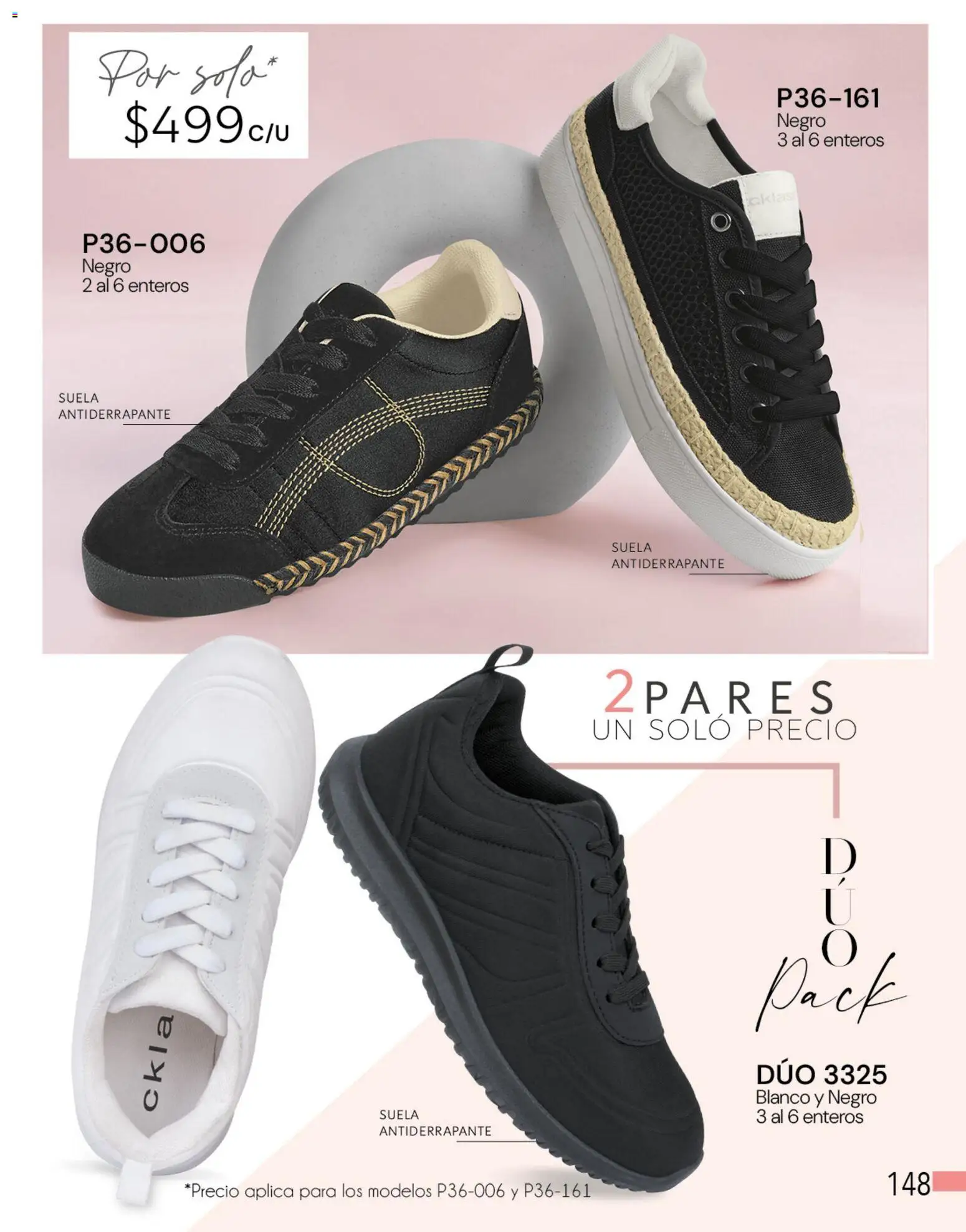 Nuevas ofertas de Cklass válidas en toda la República Mexicana desde el 05.03.2026. ¡Encuentra las mejores ofertas en Cklass catálogo Complemento Verano Ropa! | Página: 385