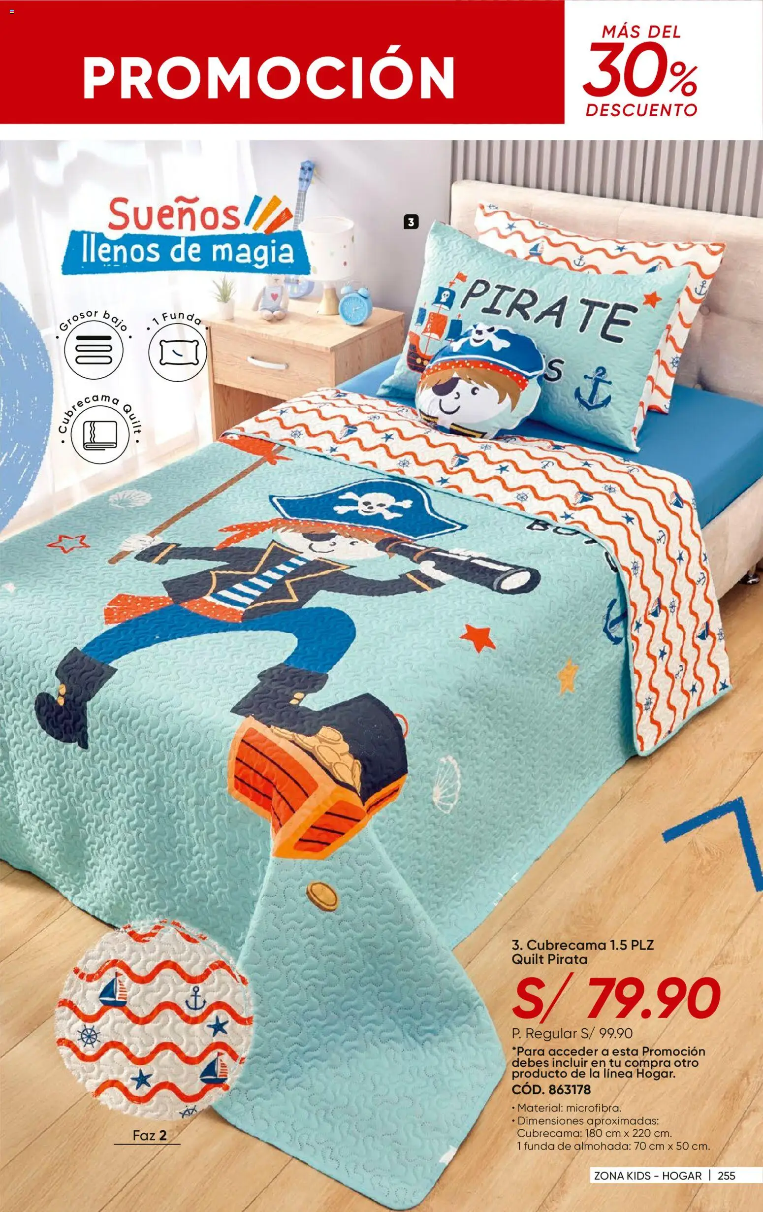 Catálogo Azzorti válido desde 18.05.2026 | Página: 257 | Productos: Almohada