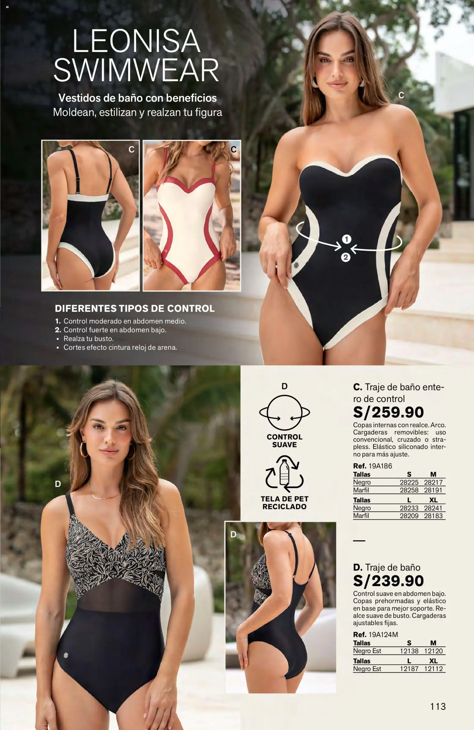 Catálogo Leonisa válido desde 04.06.2026 | Página: 113 | Productos: Baño, Traje de baño, Traje, Reloj